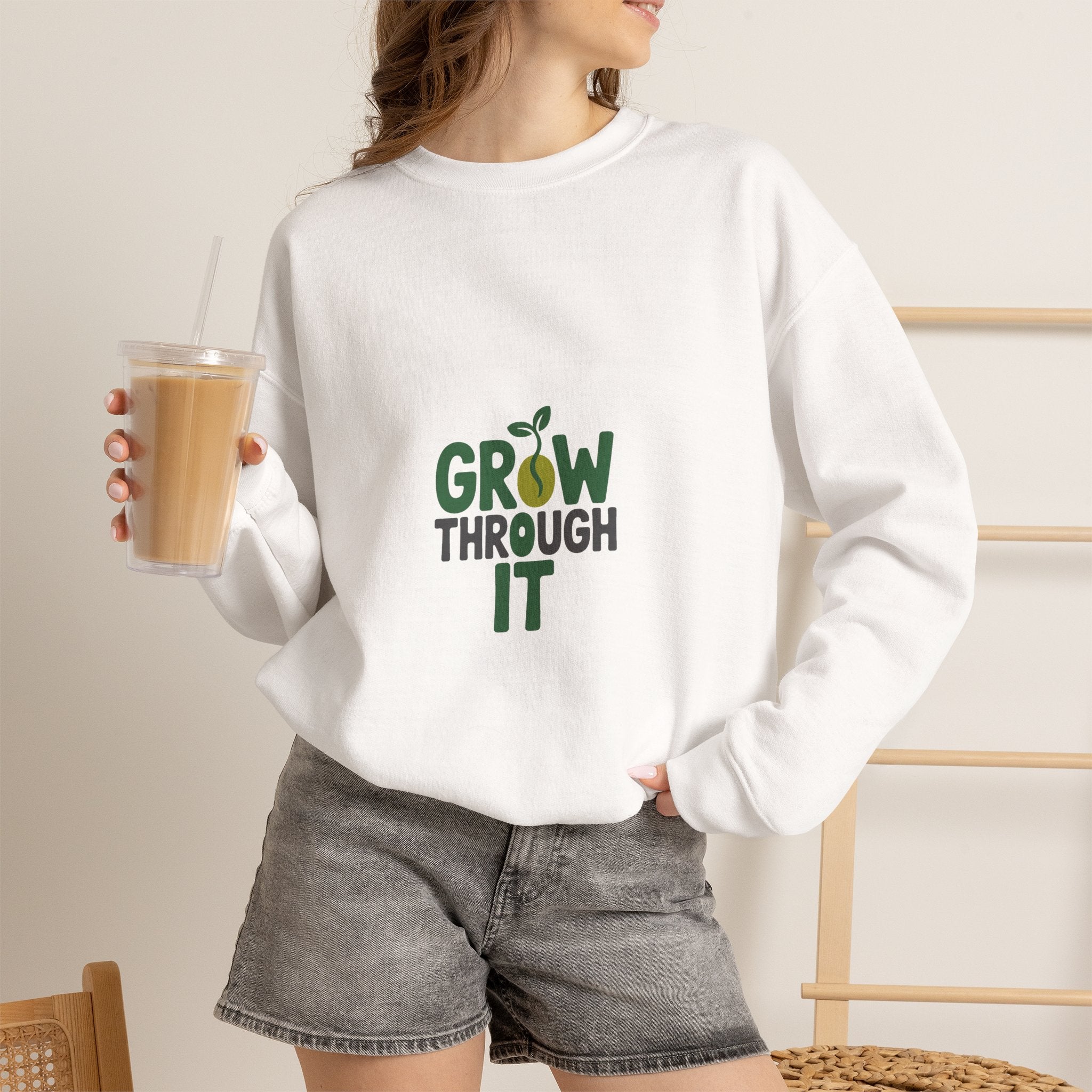 Grow Through It Crewneck