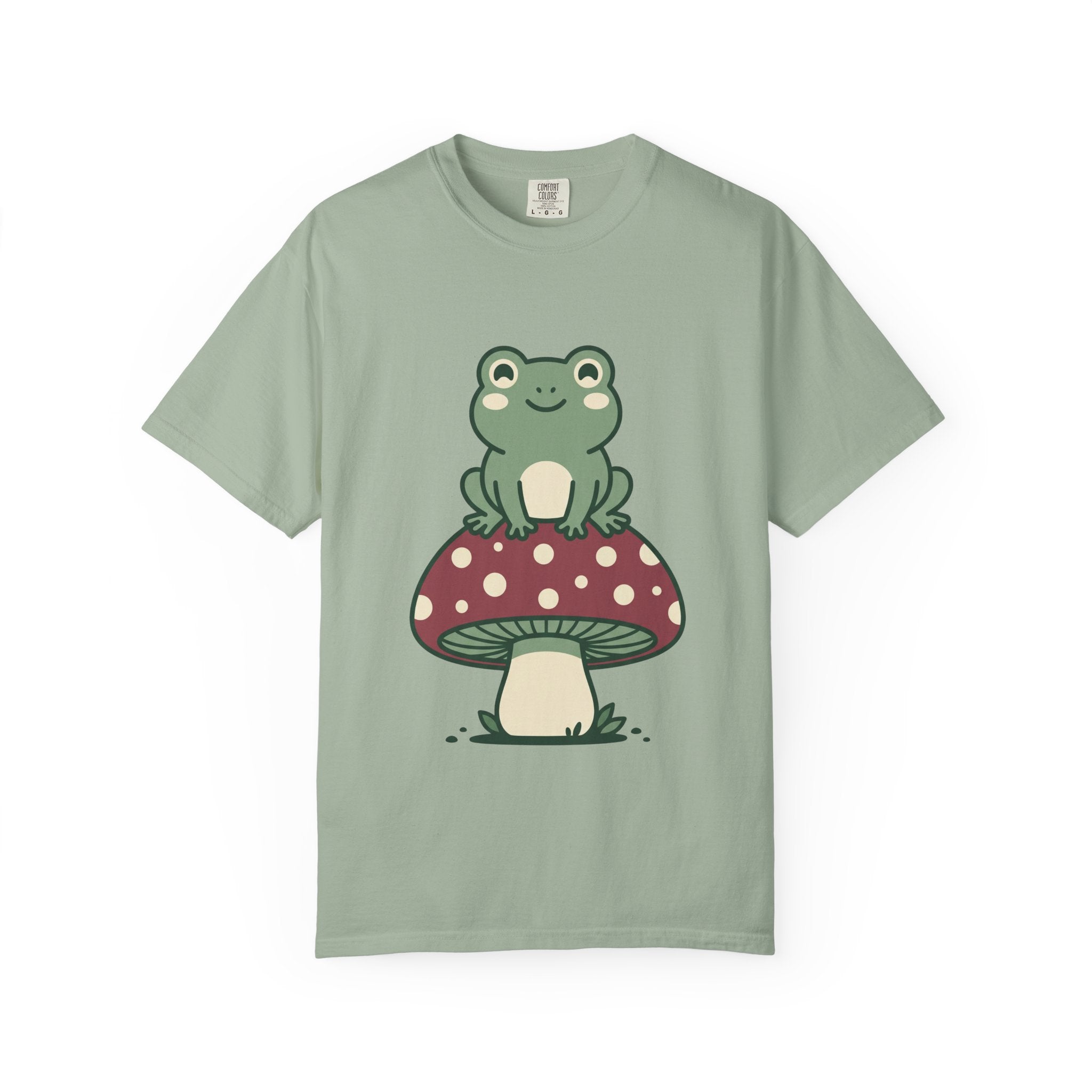 Frog on a Mushroom Tee