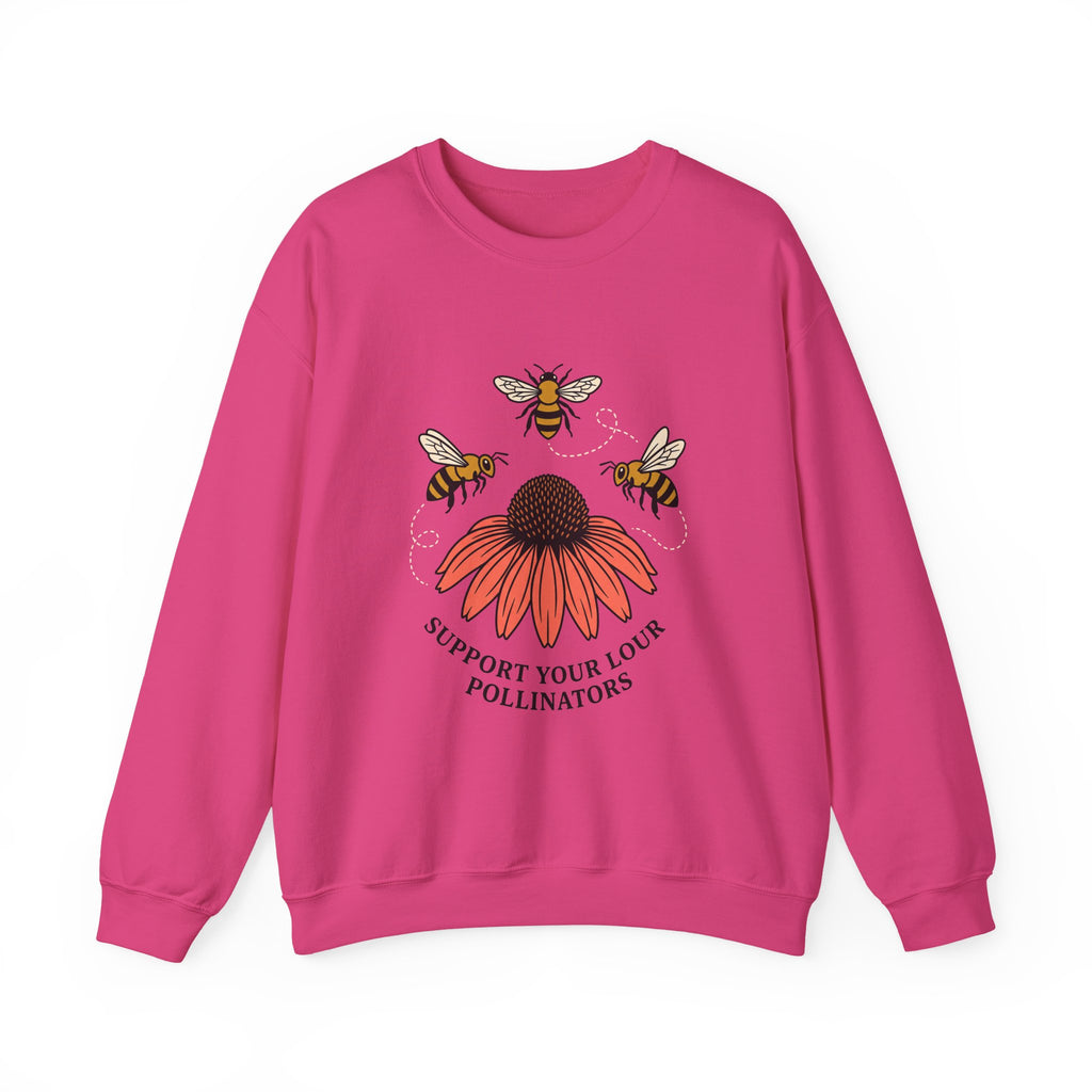 Support Your Local Pollinators Crewneck
