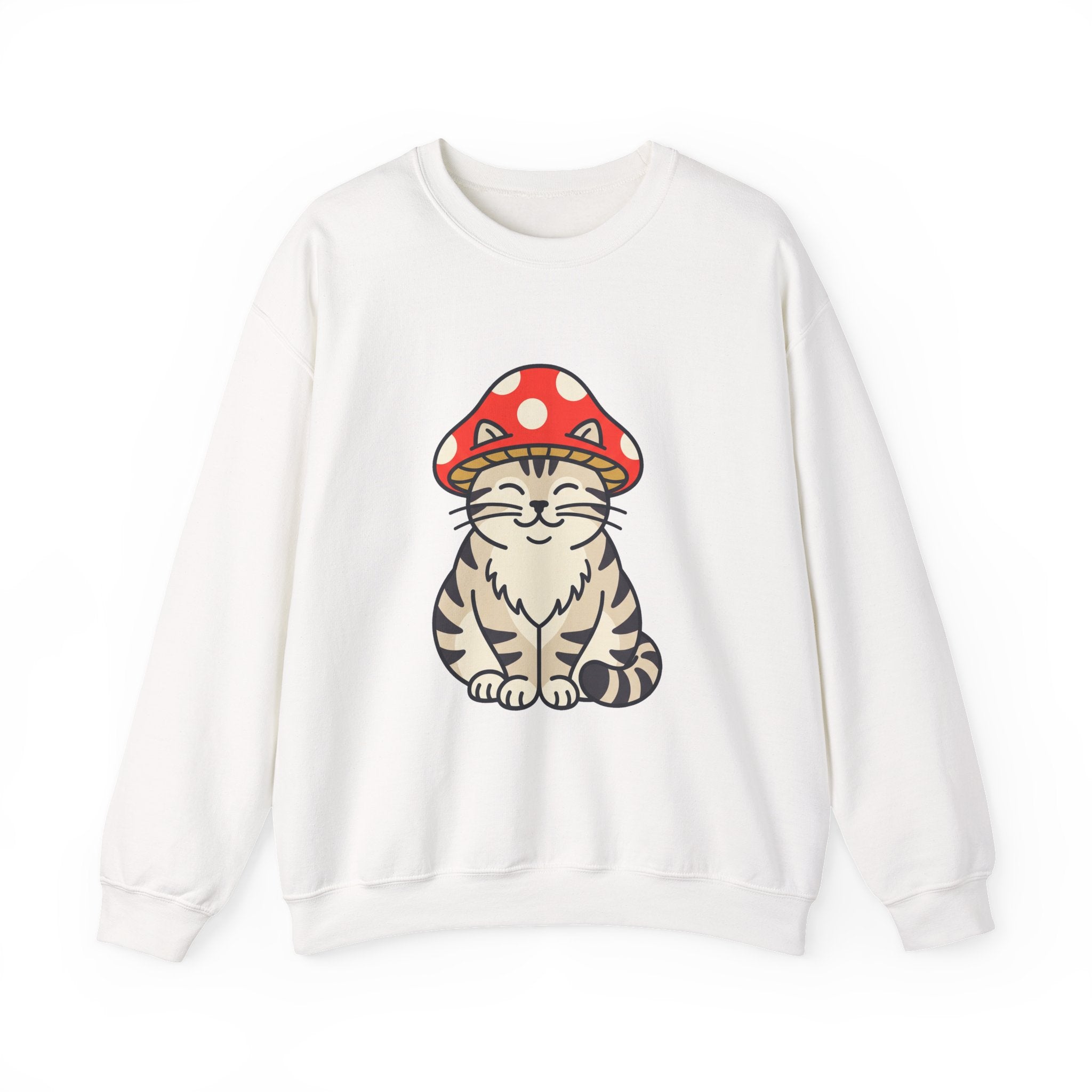 Mushroom Cat Crewneck