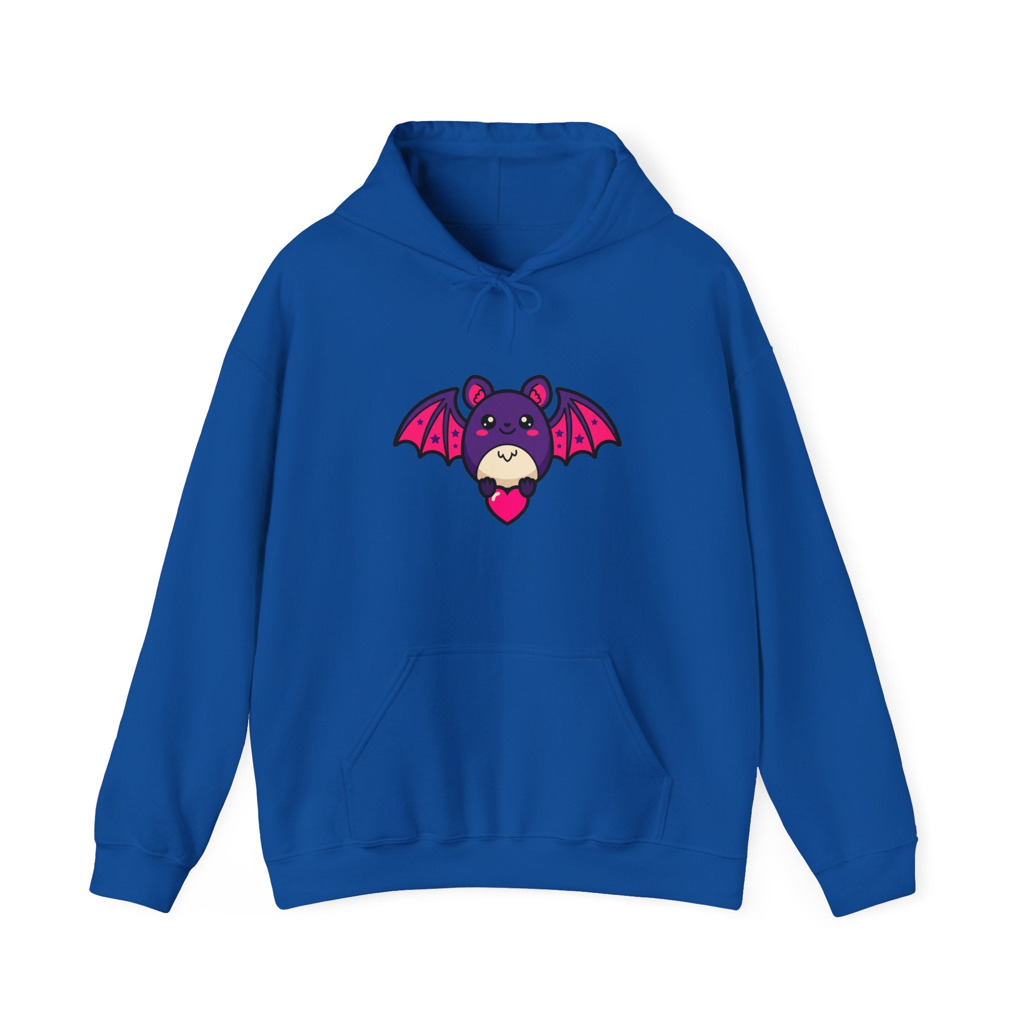 Bat with Tiny Heart Hoodie