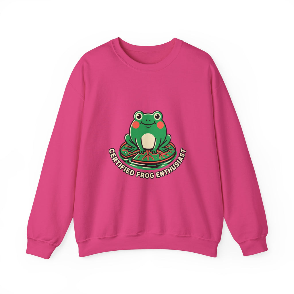 Certified Frog Enthusiast Crewneck