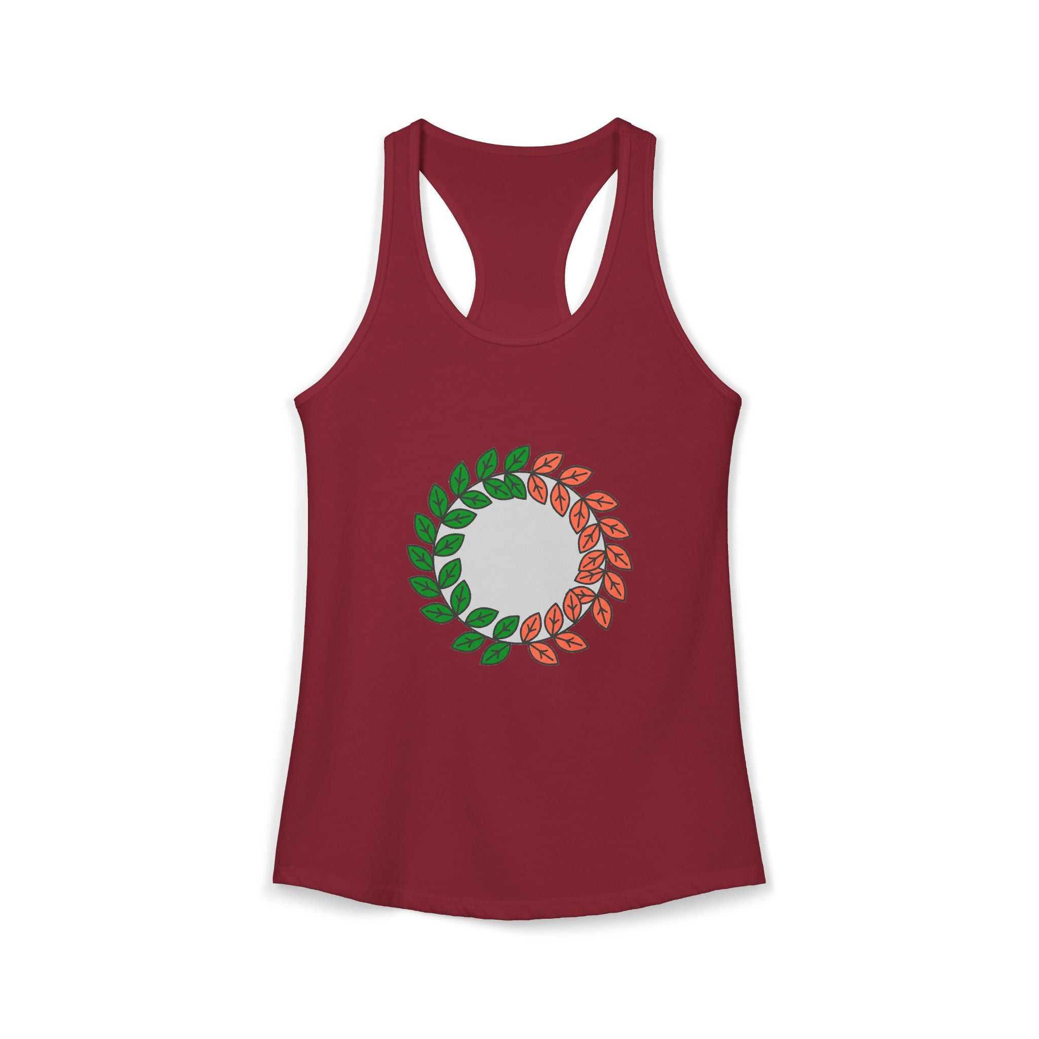 Leaf Wreath Tank Top