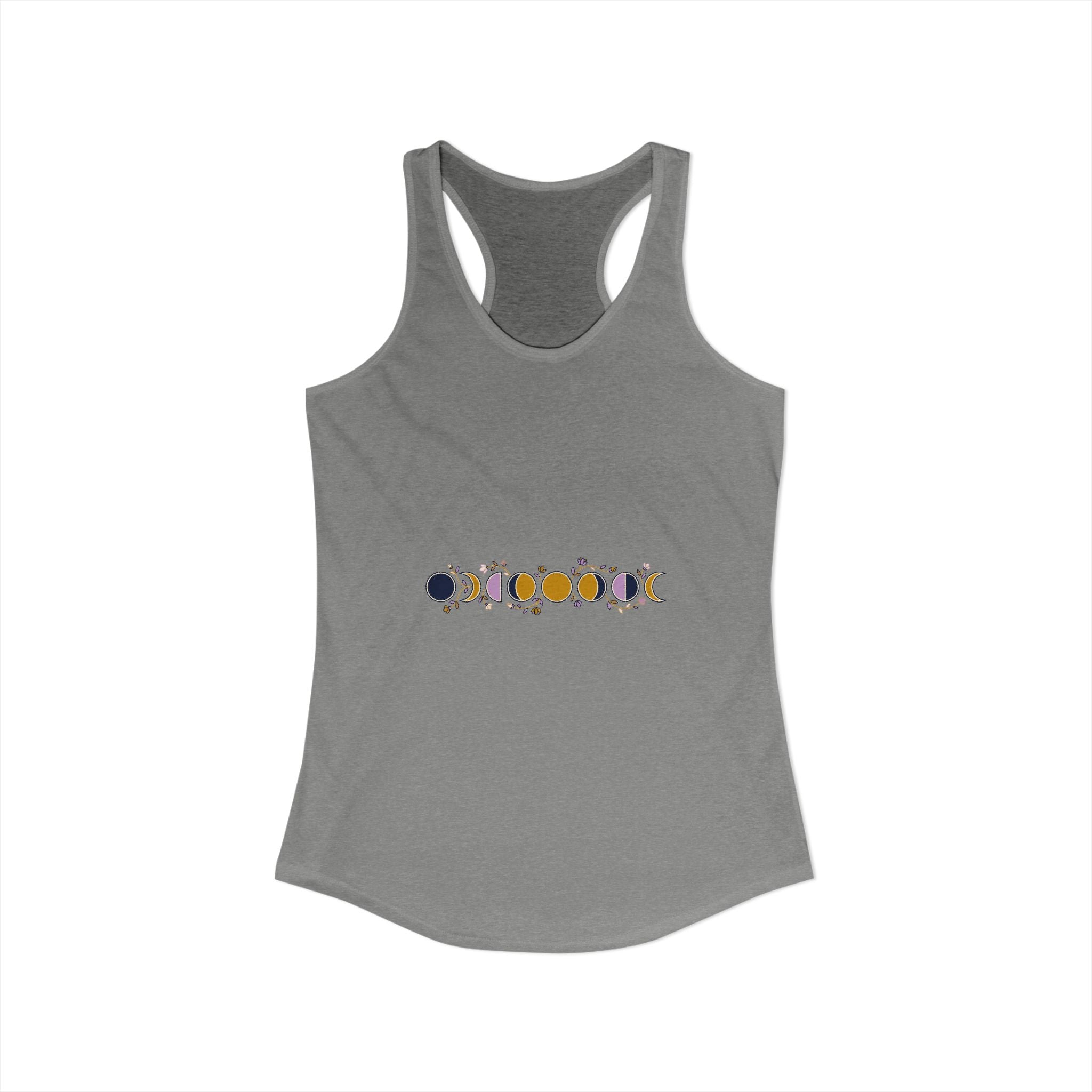 Moon Phases Botanical Tank Top