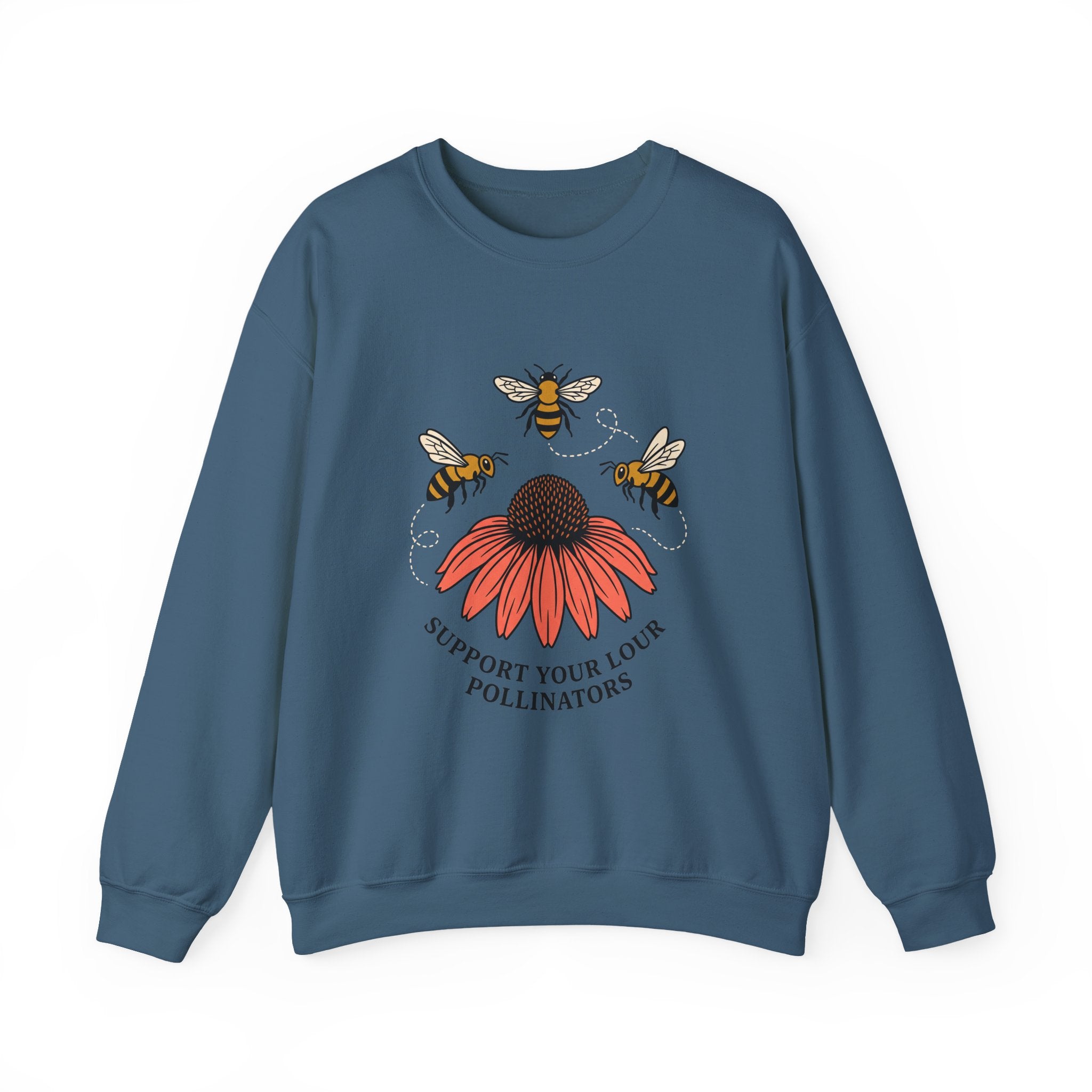 Support Your Local Pollinators Crewneck