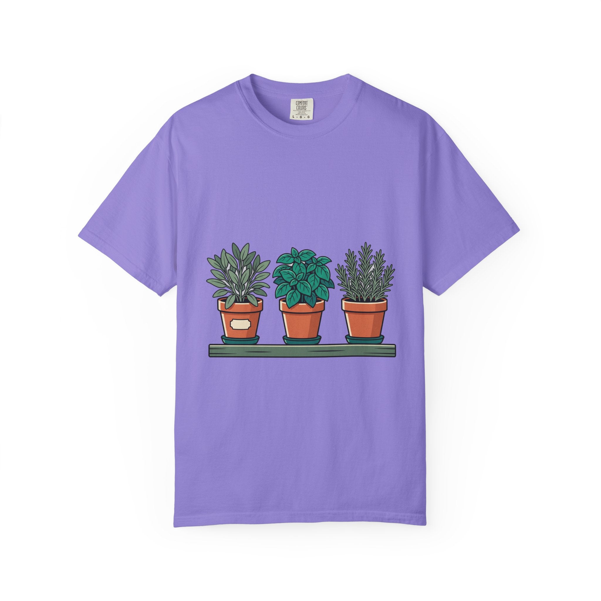 Cottage Window Herbs Tee