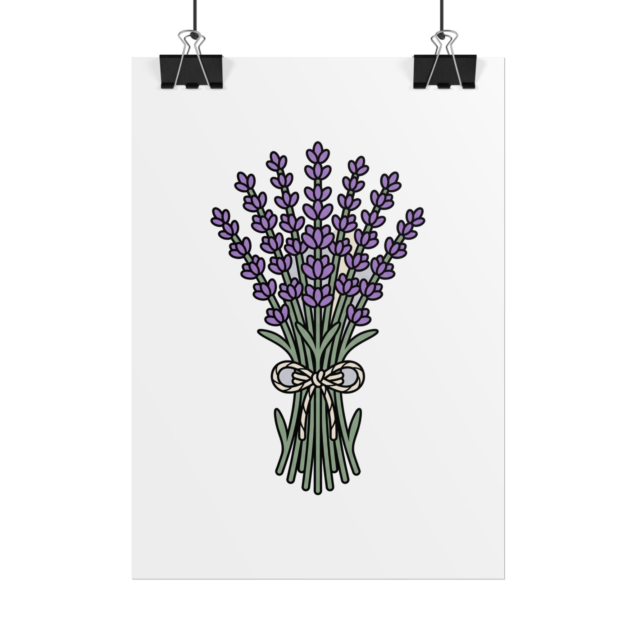 Lavender Bunch Poster