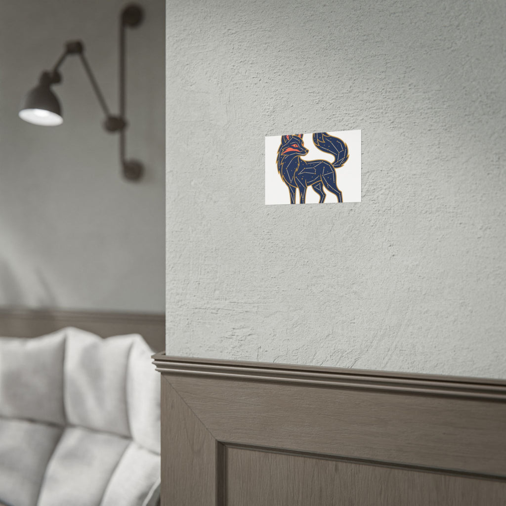 Constellation Fox Poster