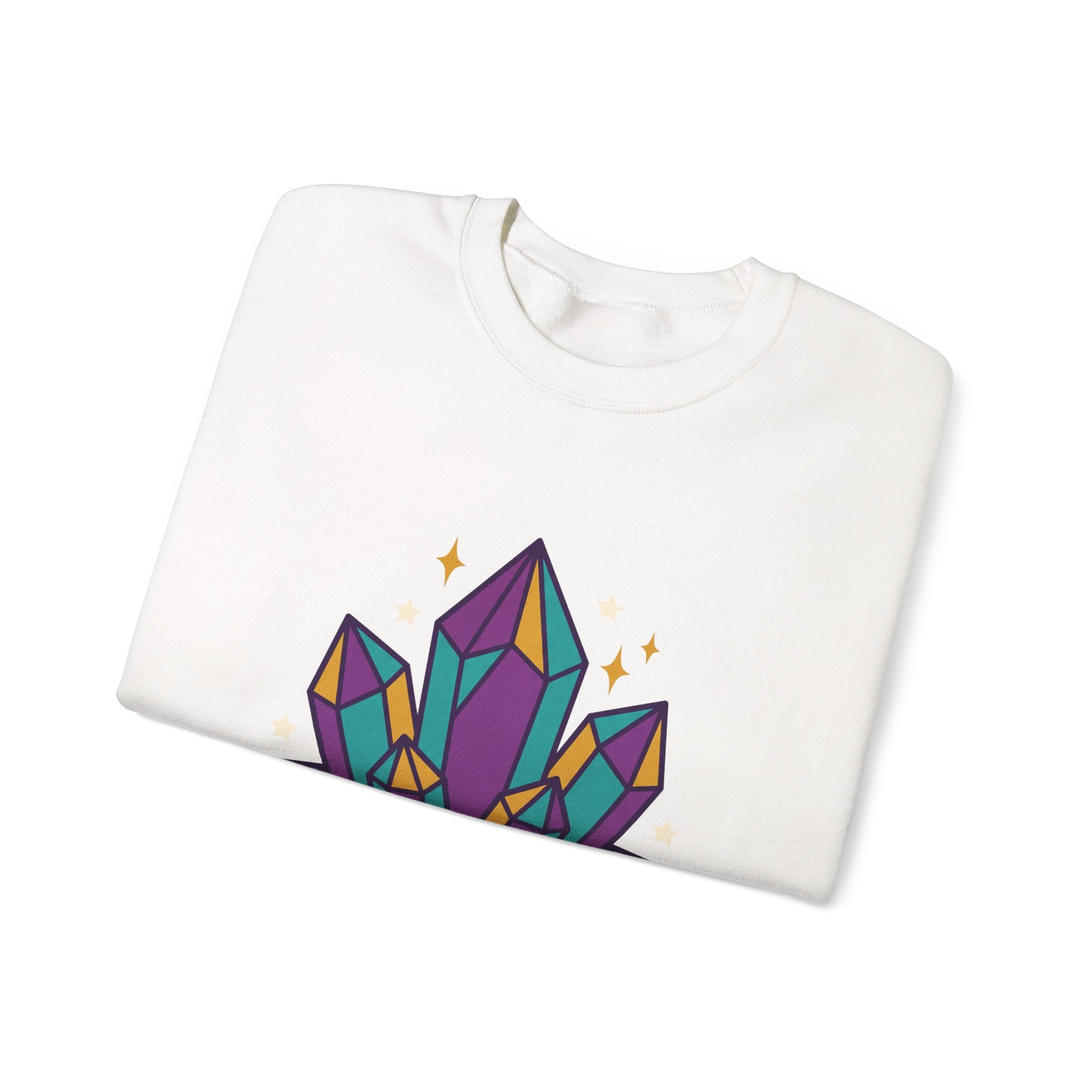 Crystal Cluster Sparkle Crewneck