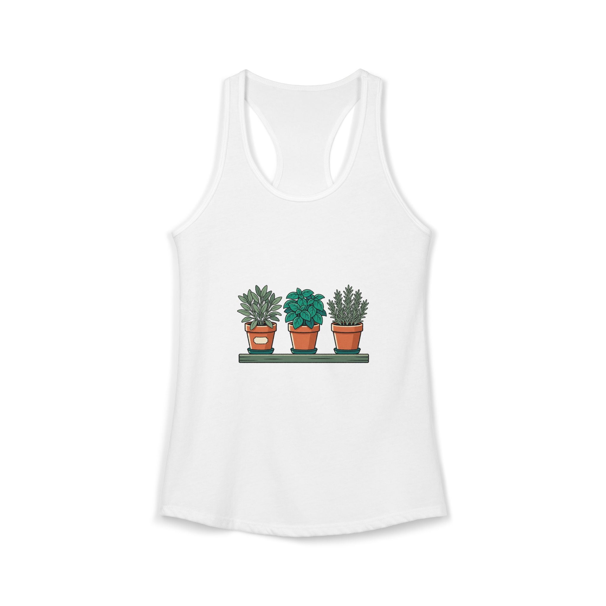 Cottage Window Herbs Tank Top