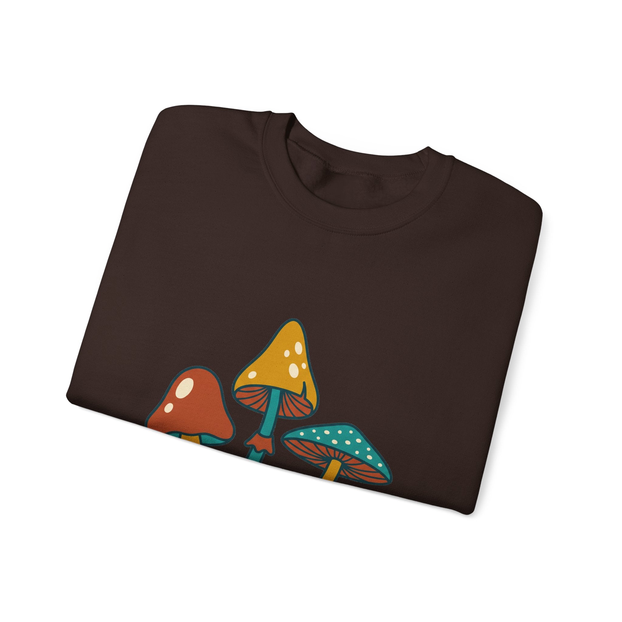 Mushroom Trio Botanical Crewneck