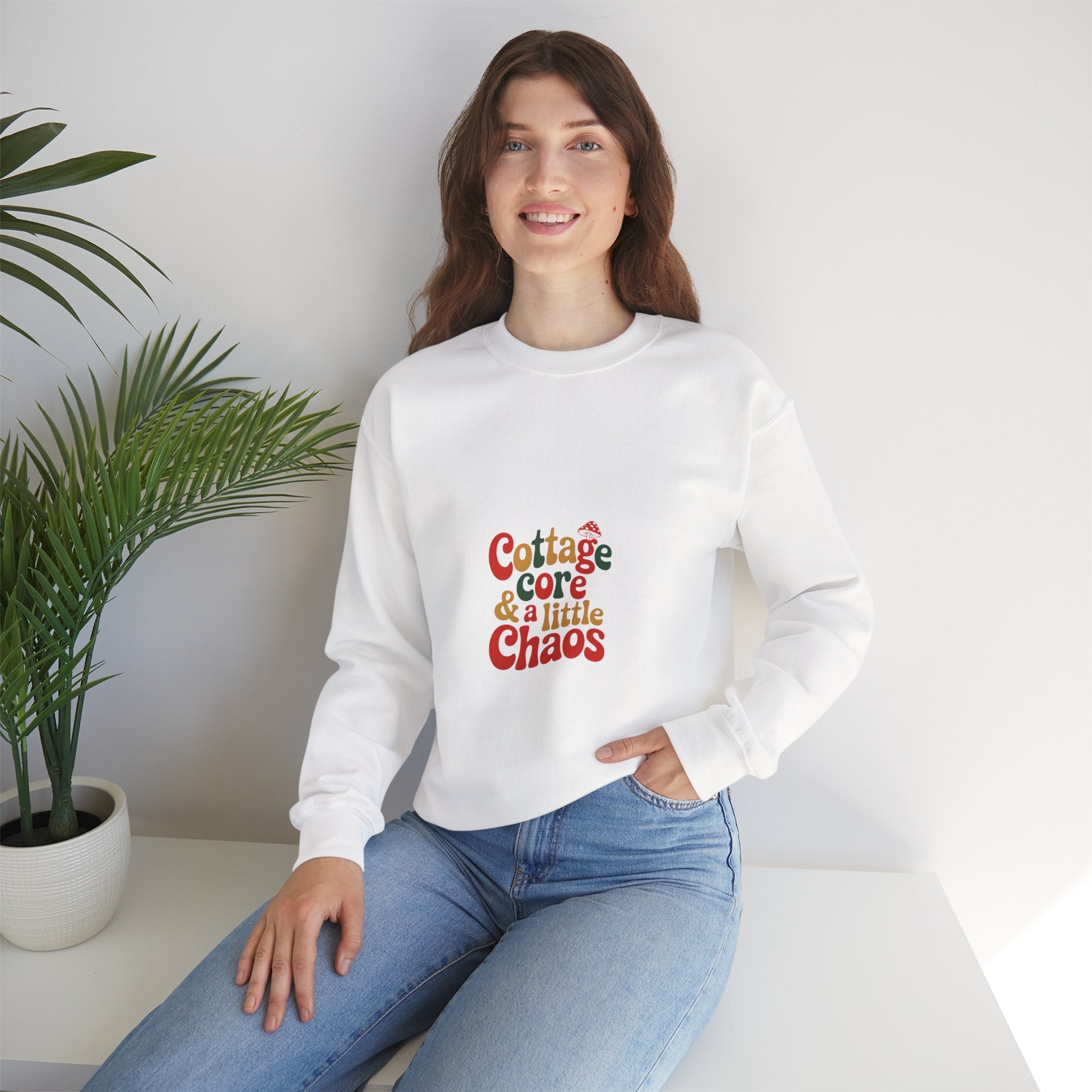 Cottagecore & a Little Chaos Crewneck