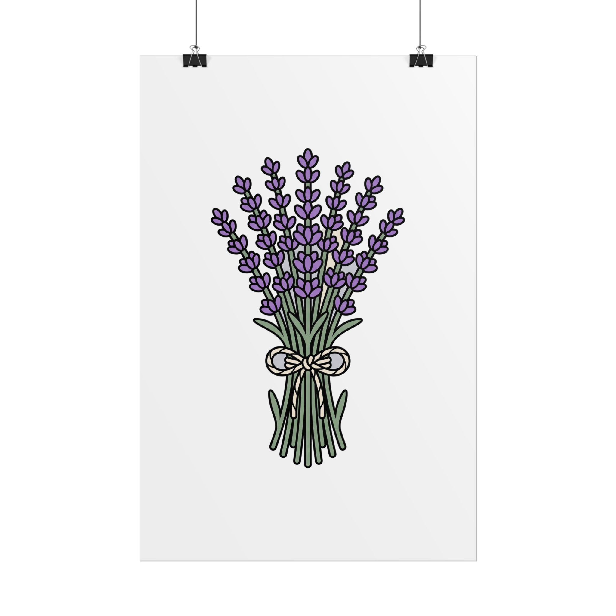 Lavender Bunch Poster