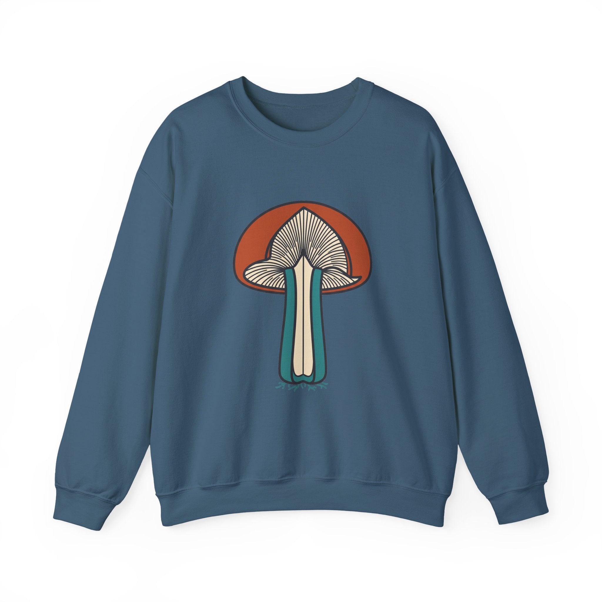 Mushroom Cross Section Crewneck
