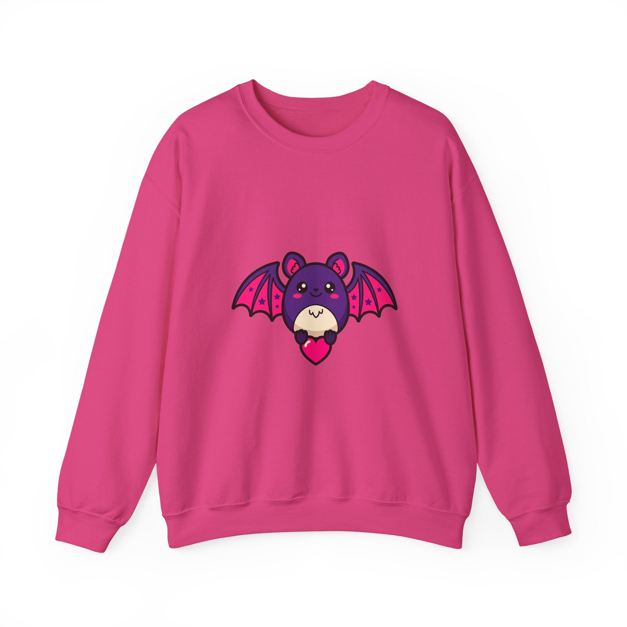 Bat with Tiny Heart Crewneck