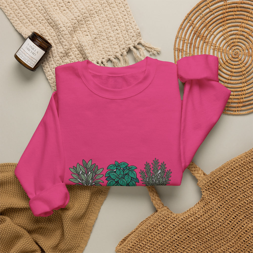Cottage Window Herbs Crewneck