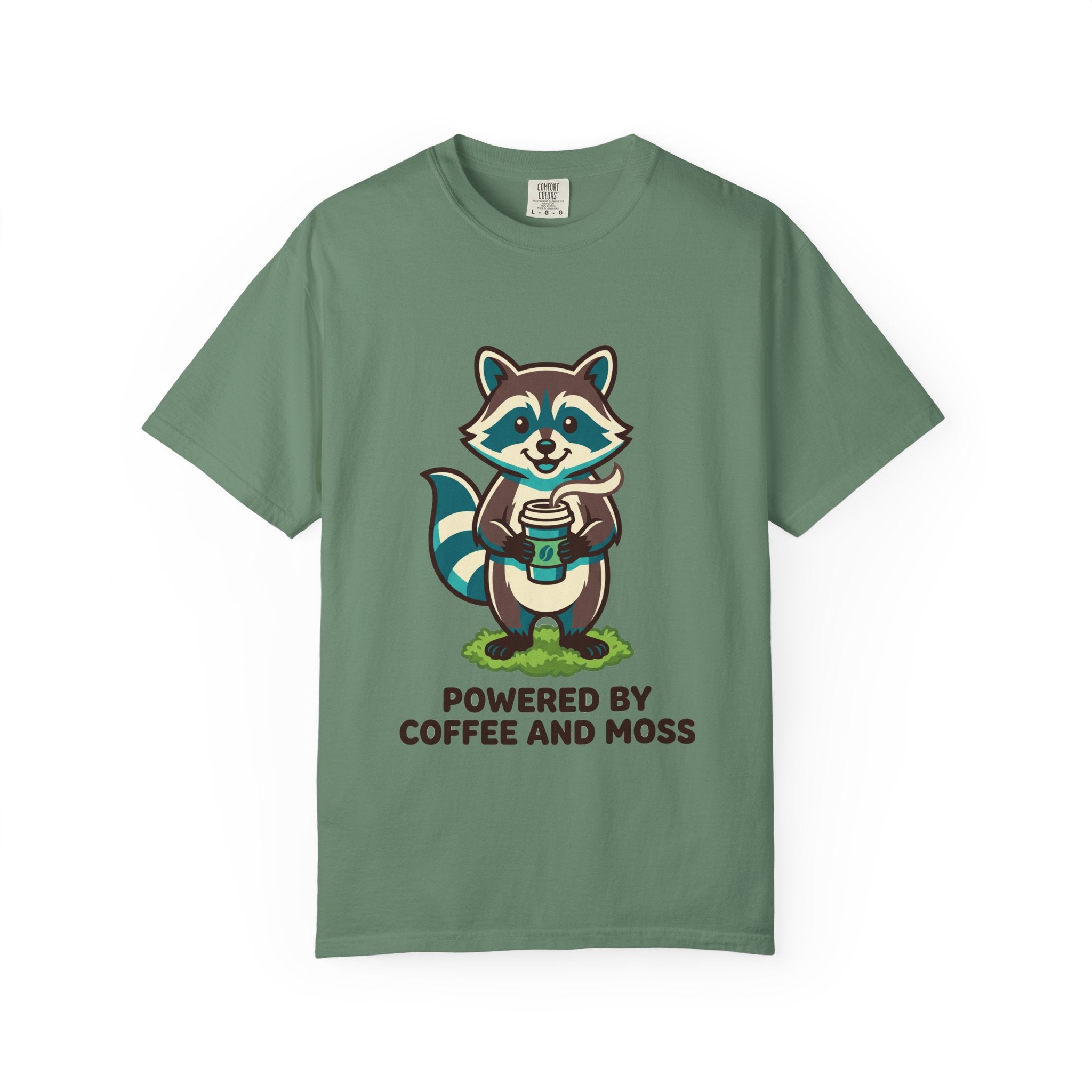 Powered by Coffee and Moss Tee