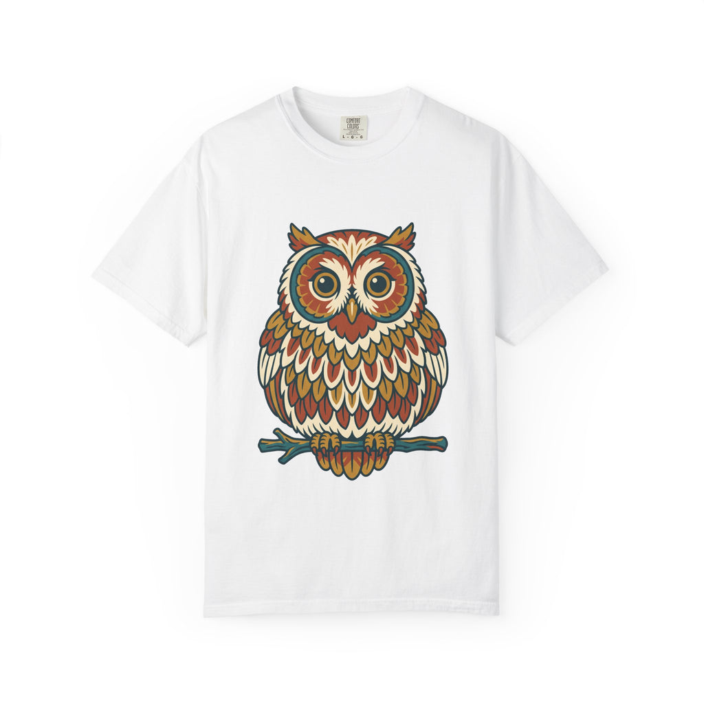 Round Owl Tee