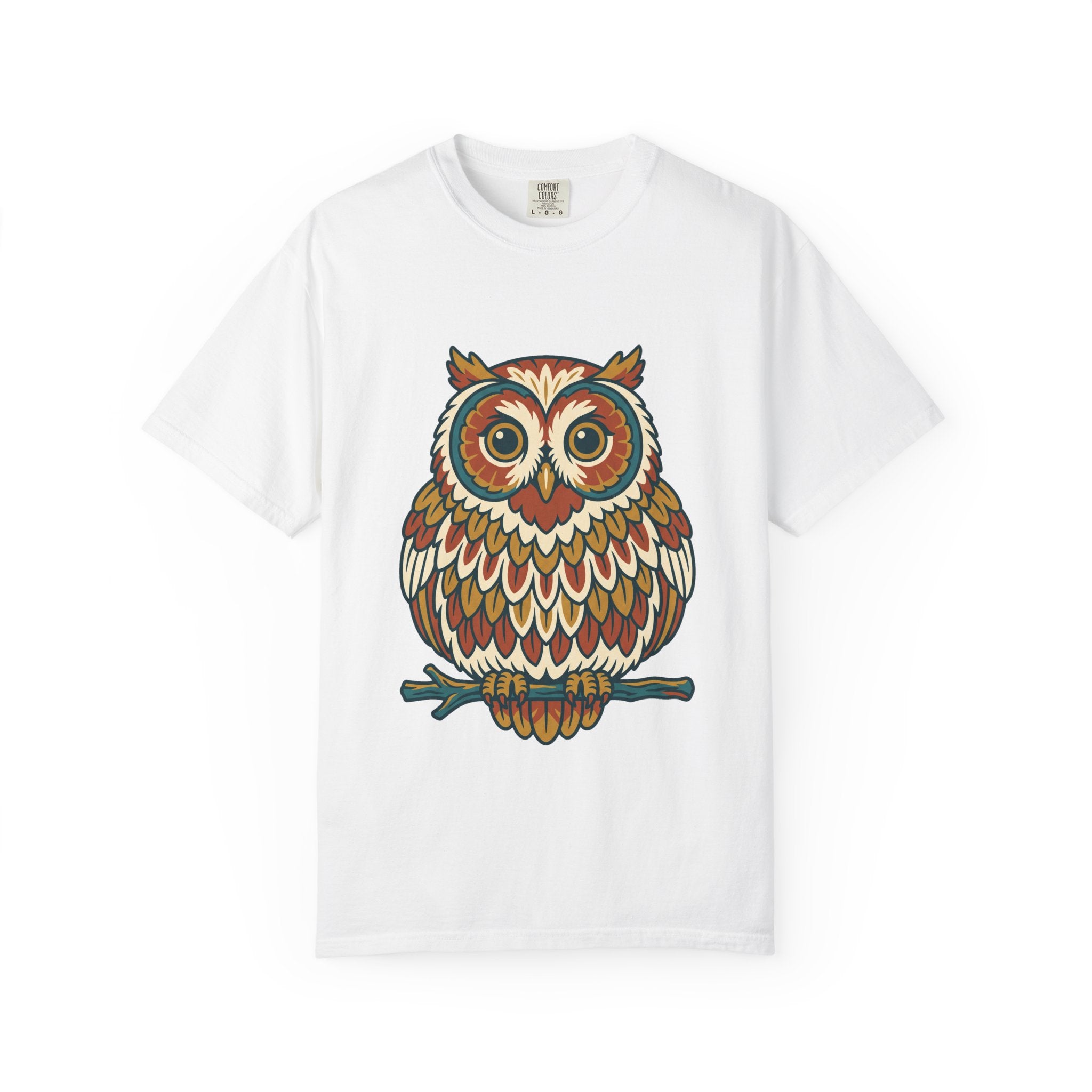 Round Owl Tee