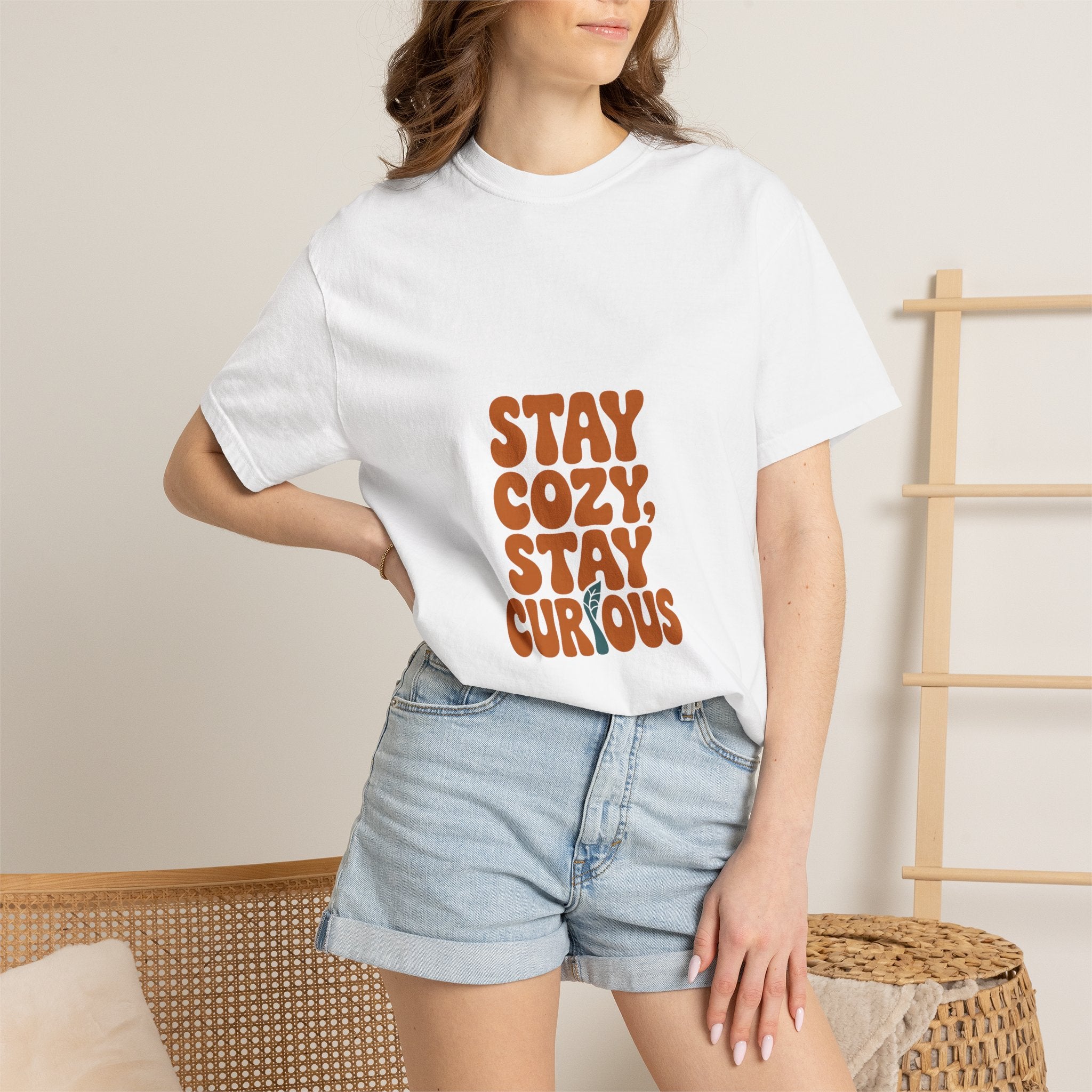 Stay Cozy, Stay Curious Tee