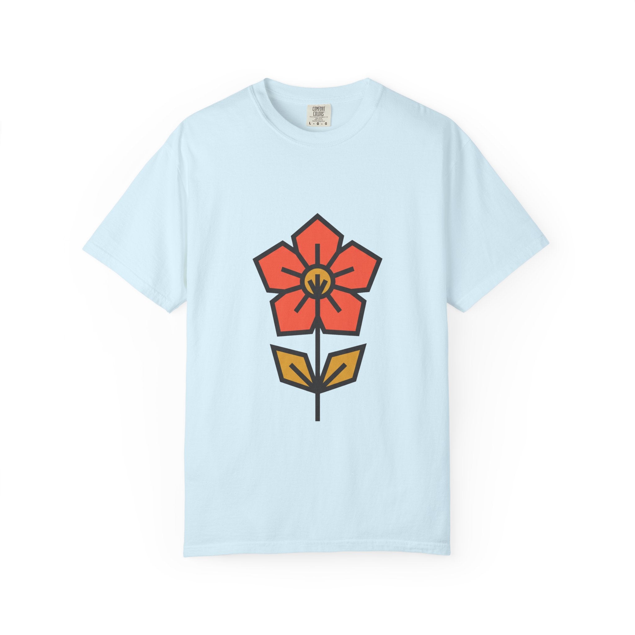 Minimal Wildflower Icon Tee