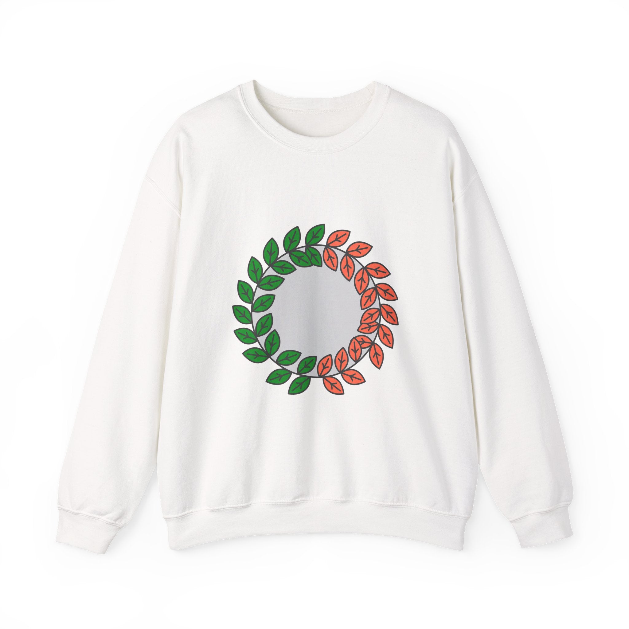 Leaf Wreath Crewneck