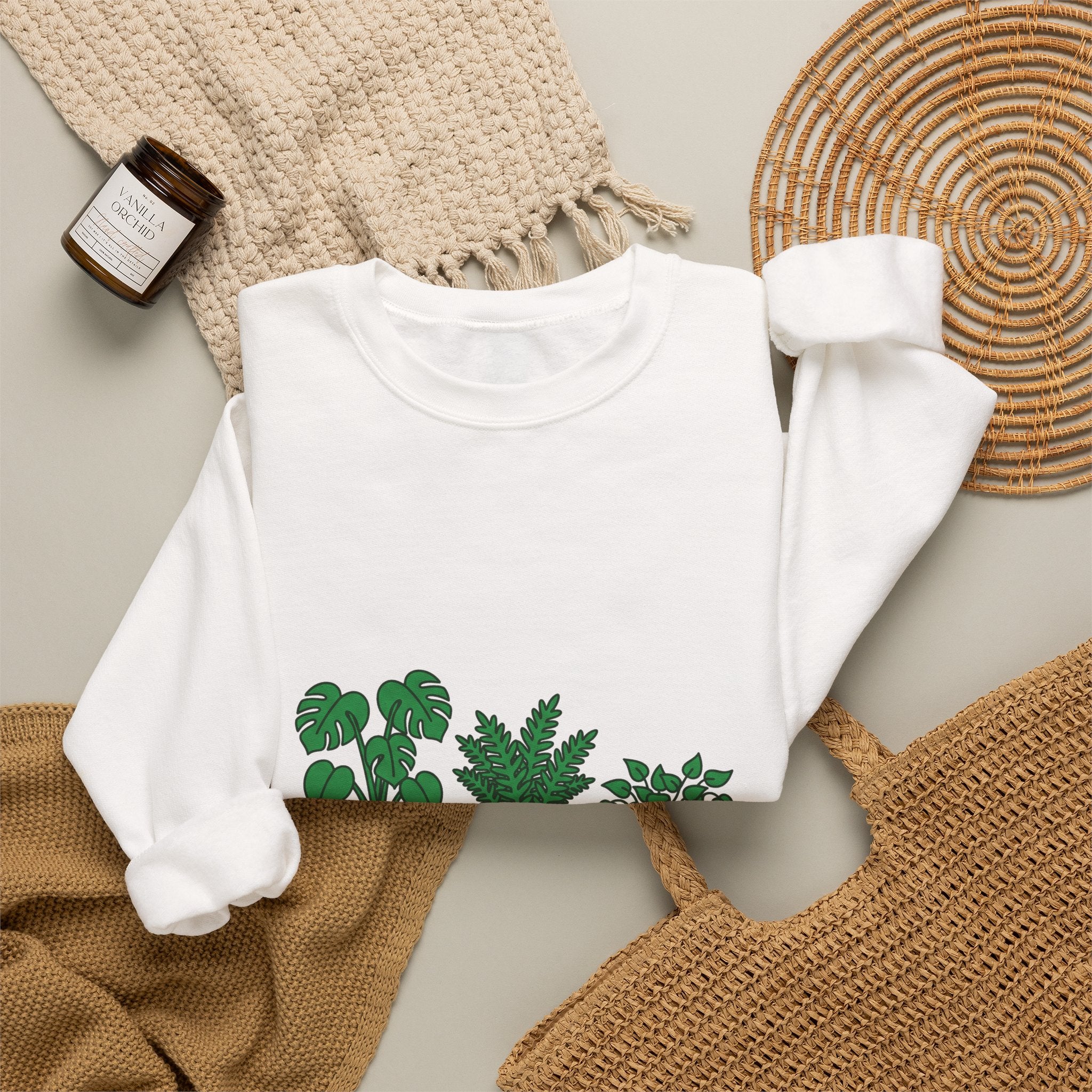 Plant Lady Energy Crewneck