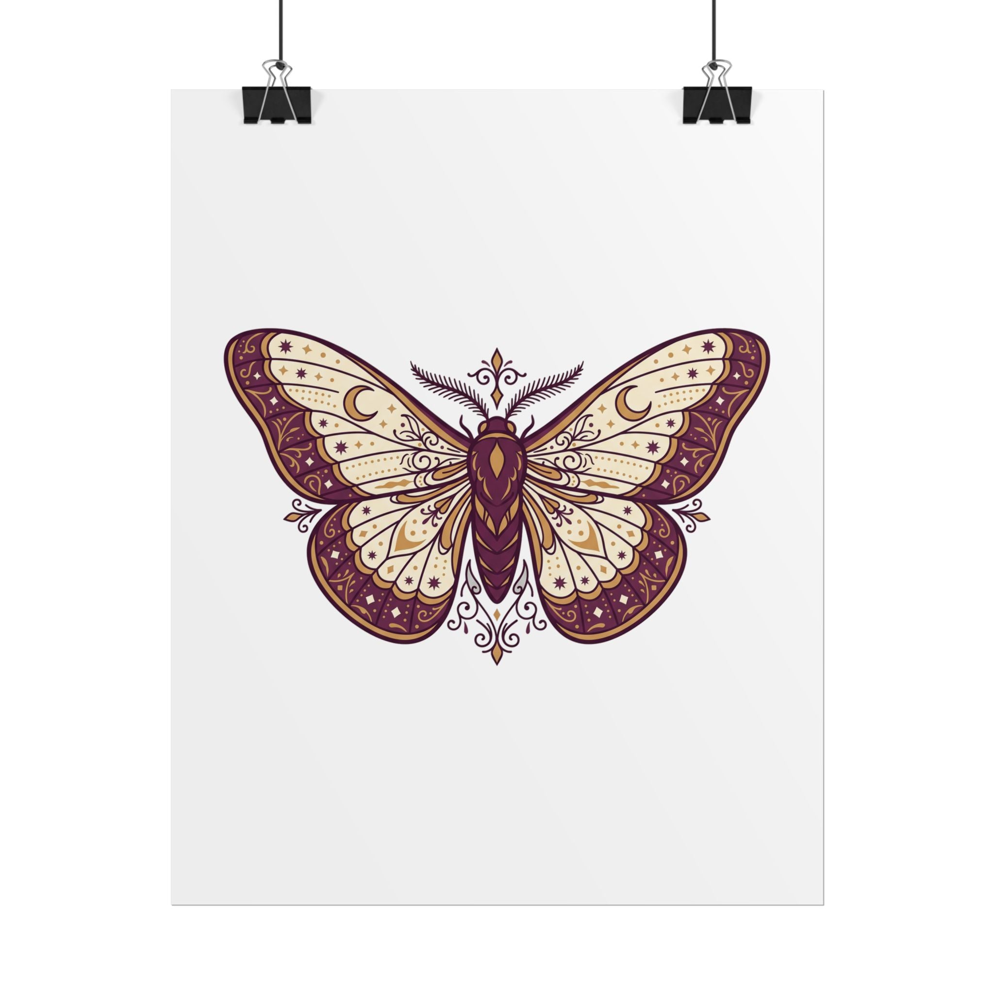 Celestial Moth Poster