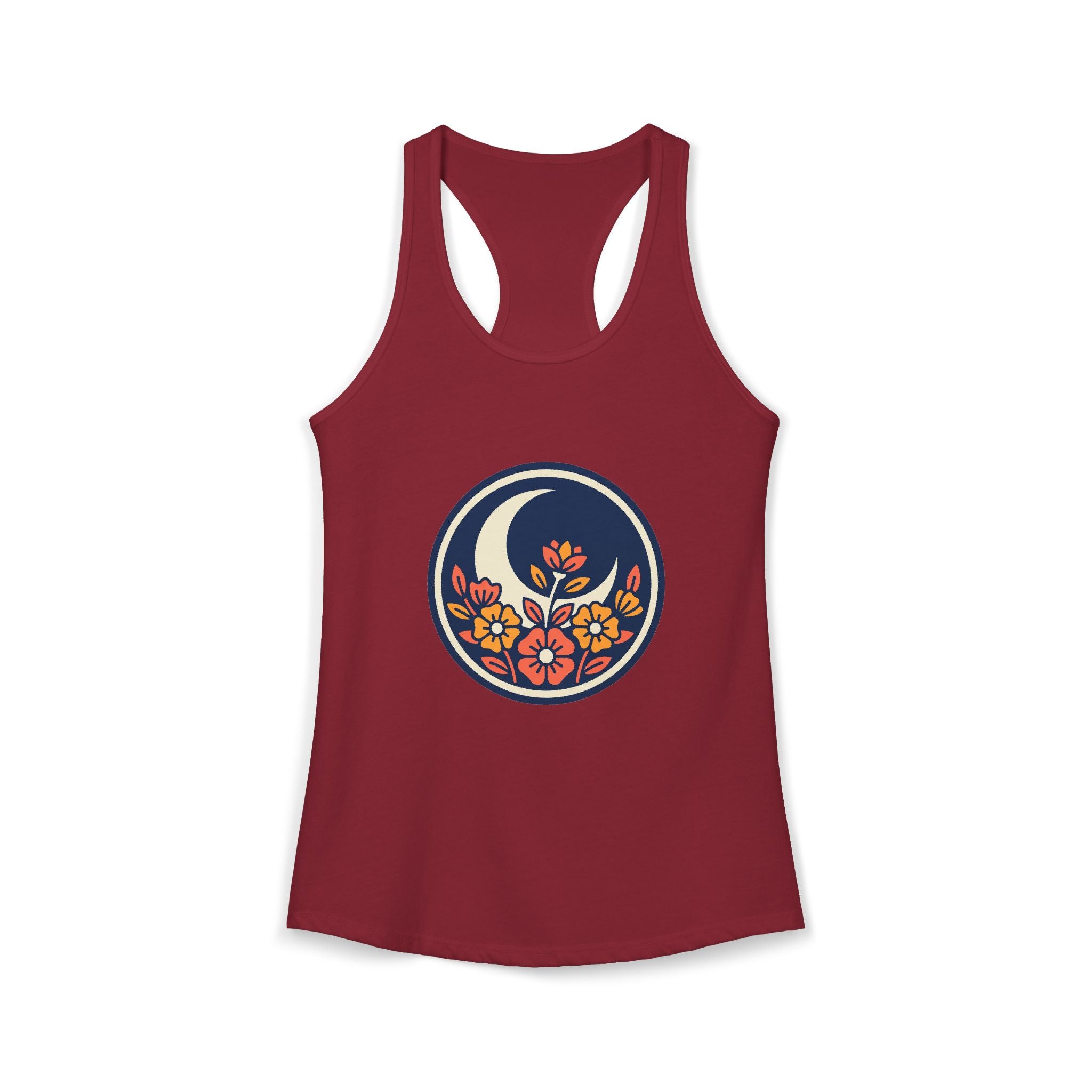 Night Garden Circle Tank Top