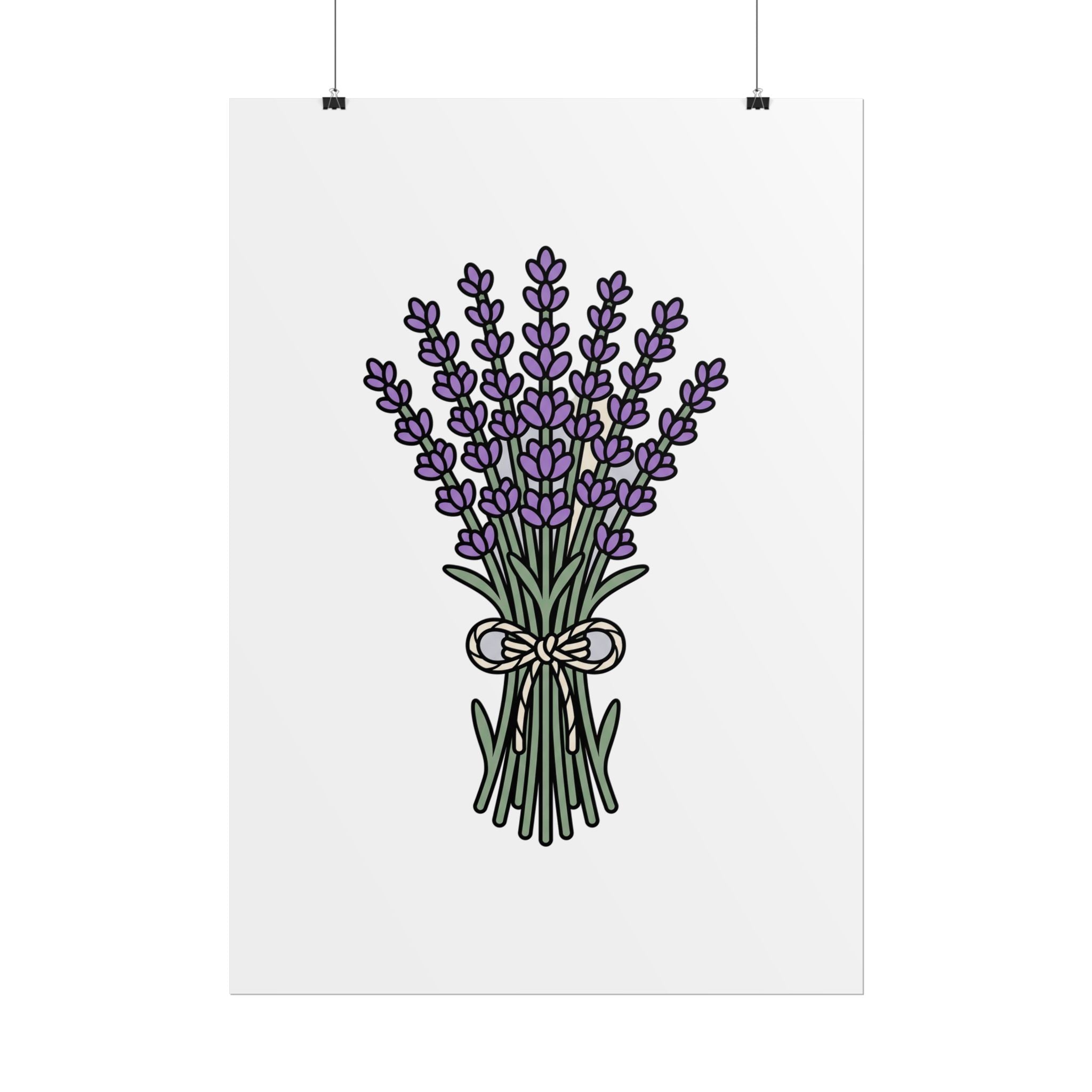 Lavender Bunch Poster