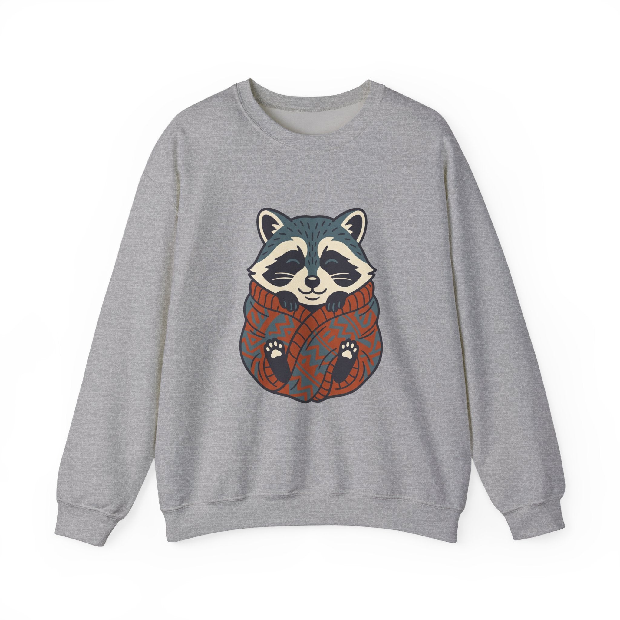 Cozy Raccoon Crewneck