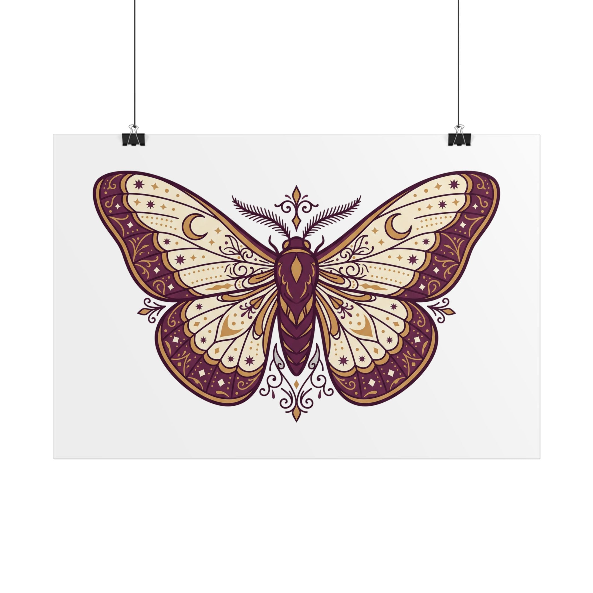 Celestial Moth Poster