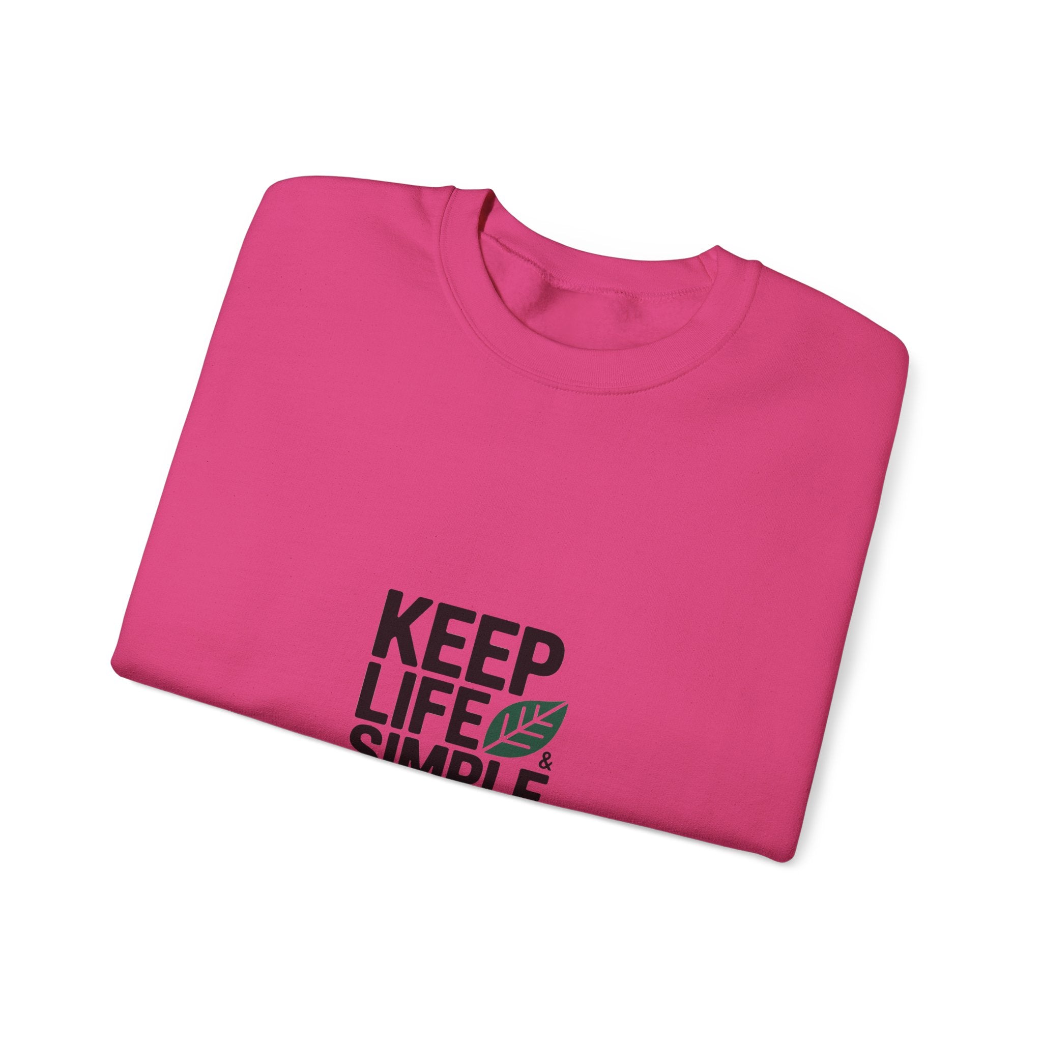 Keep Life Simple & Green Crewneck