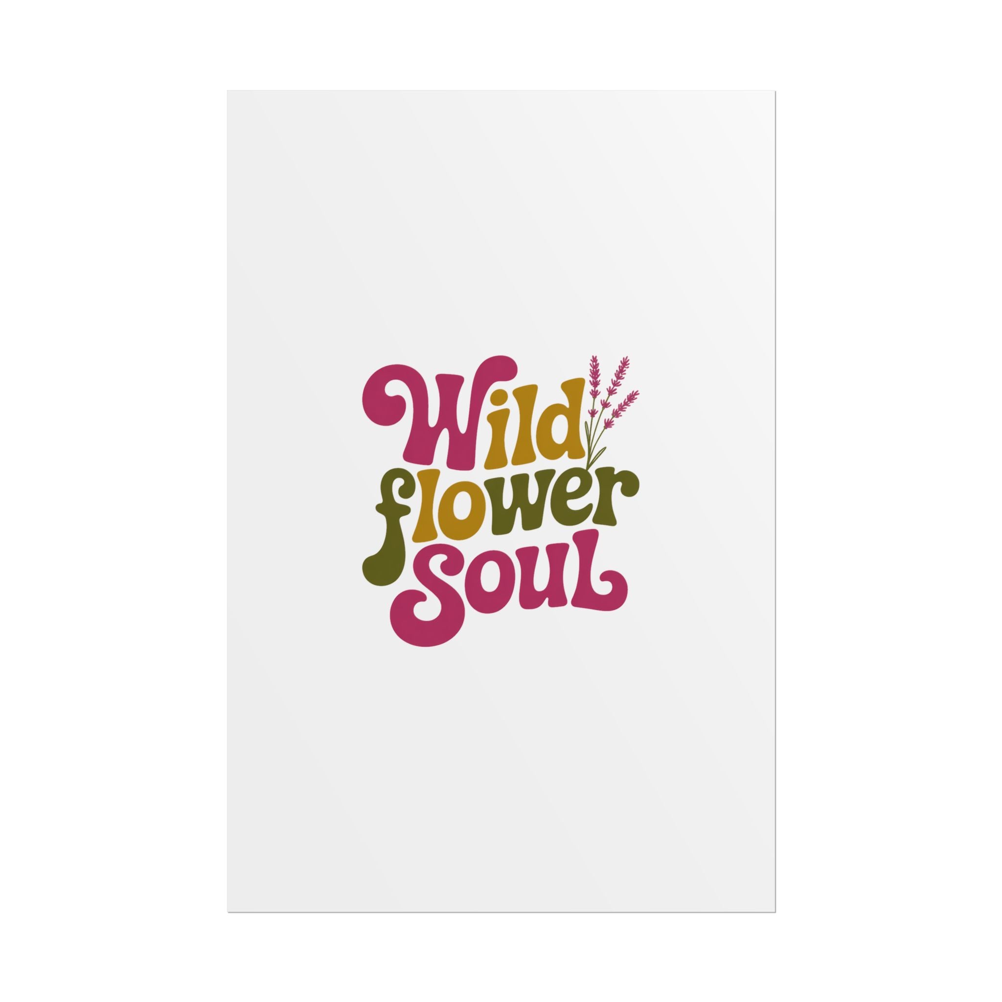 Wildflower Soul Poster