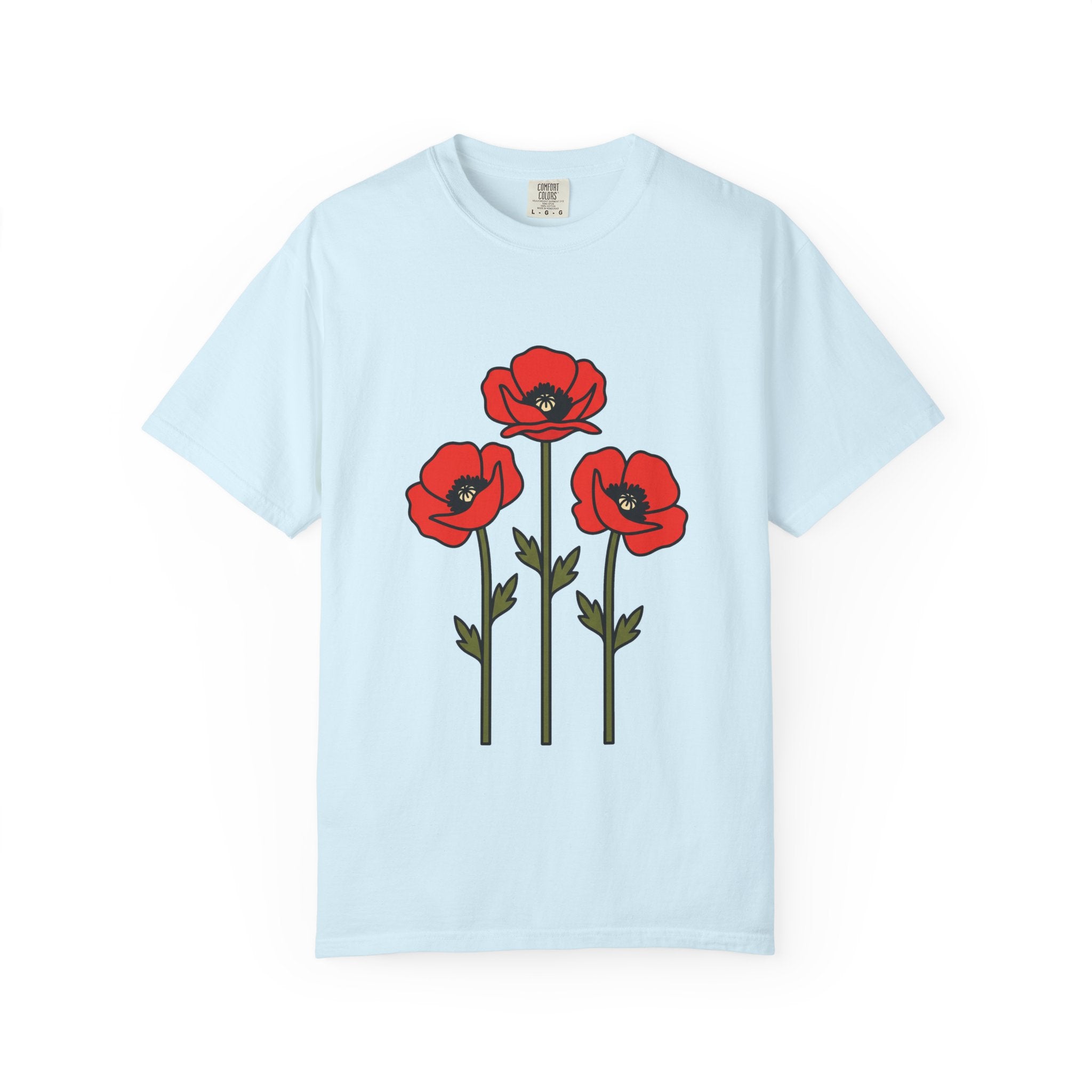 Bold Poppy Trio Tee