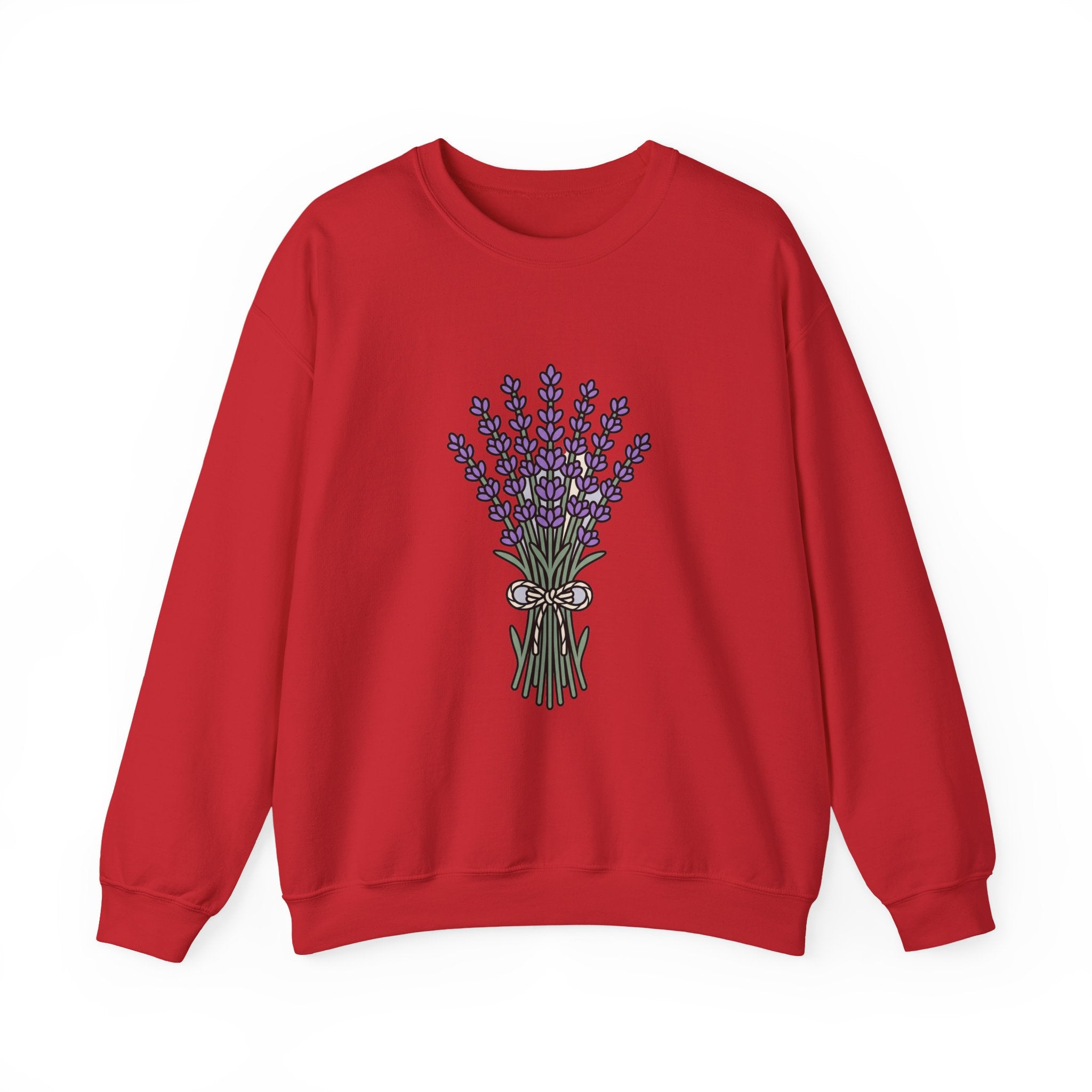 Lavender Bunch Crewneck