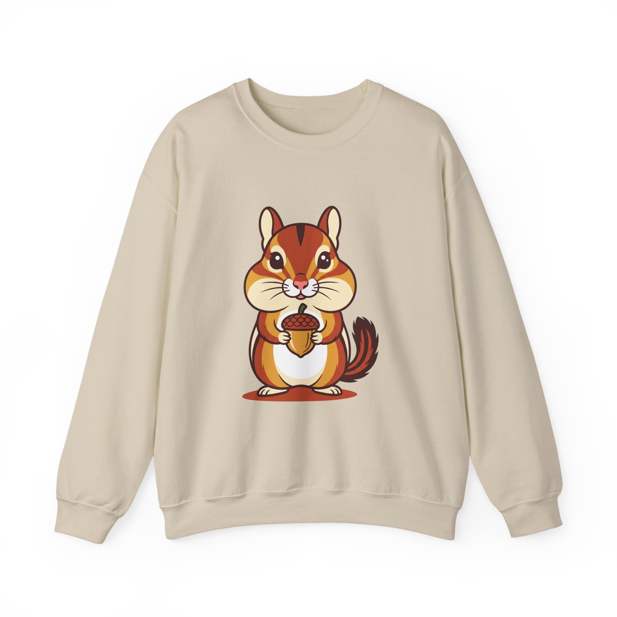 Chipmunk with Acorn Crewneck