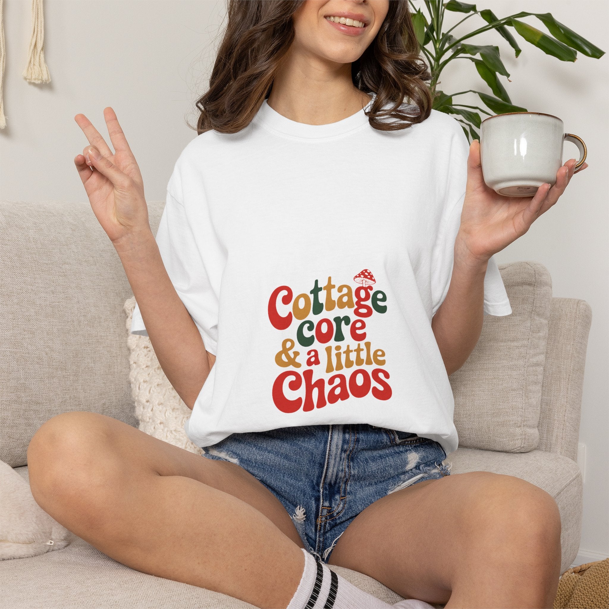 Cottagecore & a Little Chaos Tee