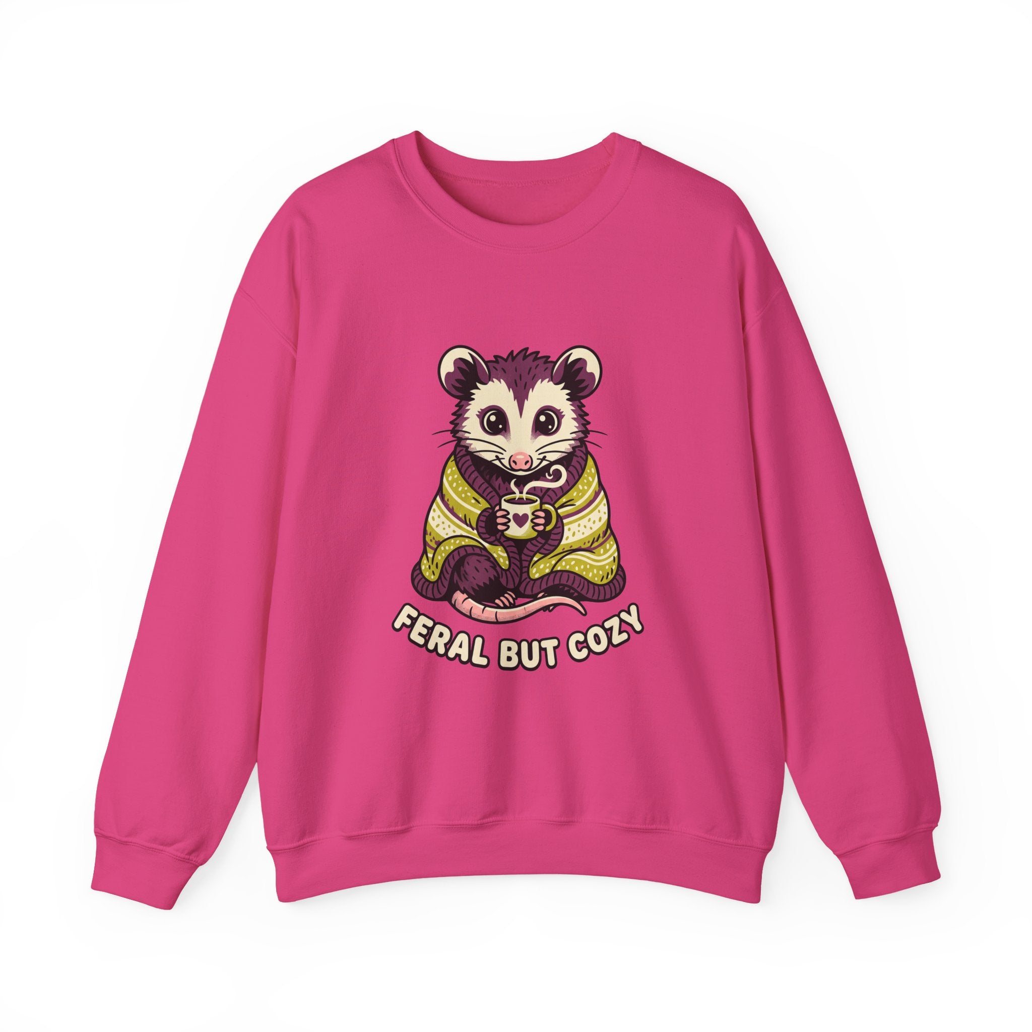 Feral but Cozy Crewneck