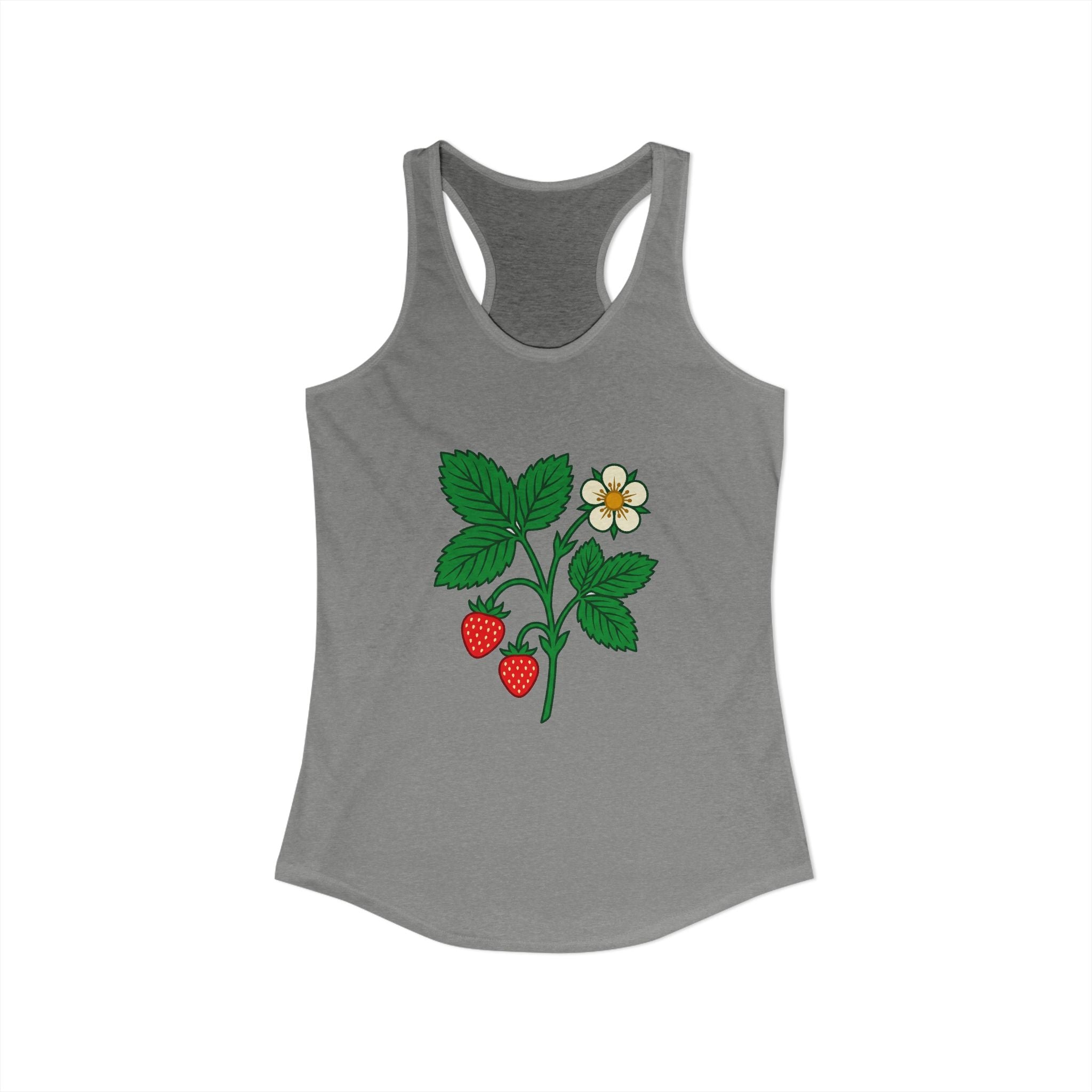 Wild Strawberry Sprig Tank Top