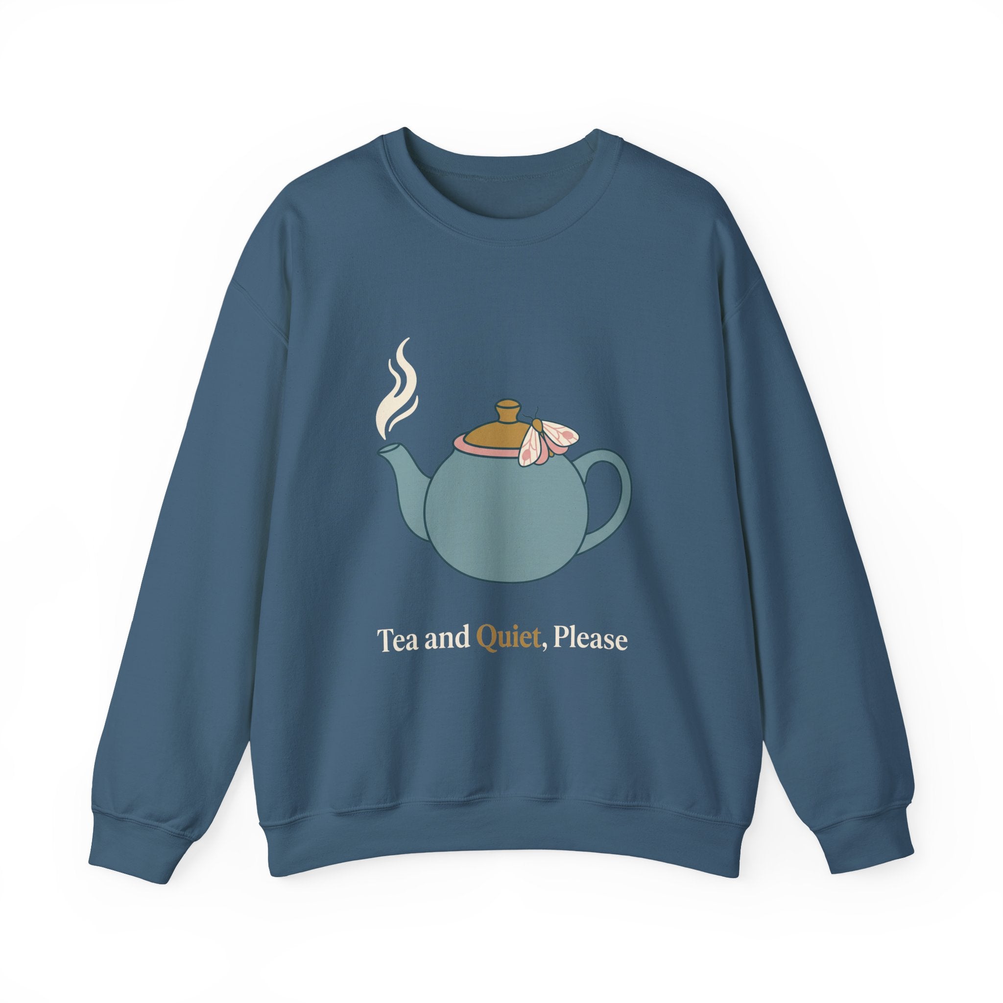 Tea and Quiet, Please Crewneck