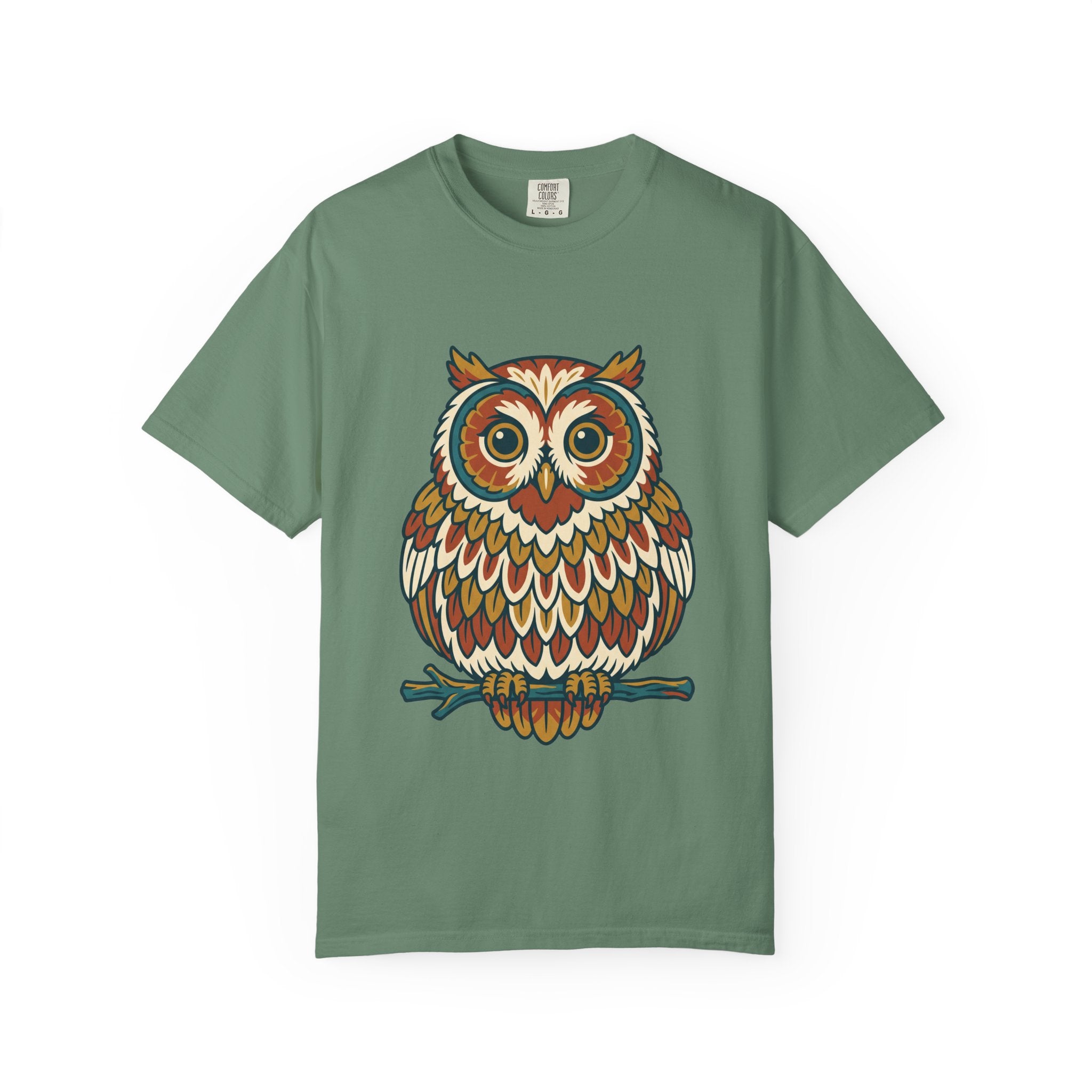 Round Owl Tee