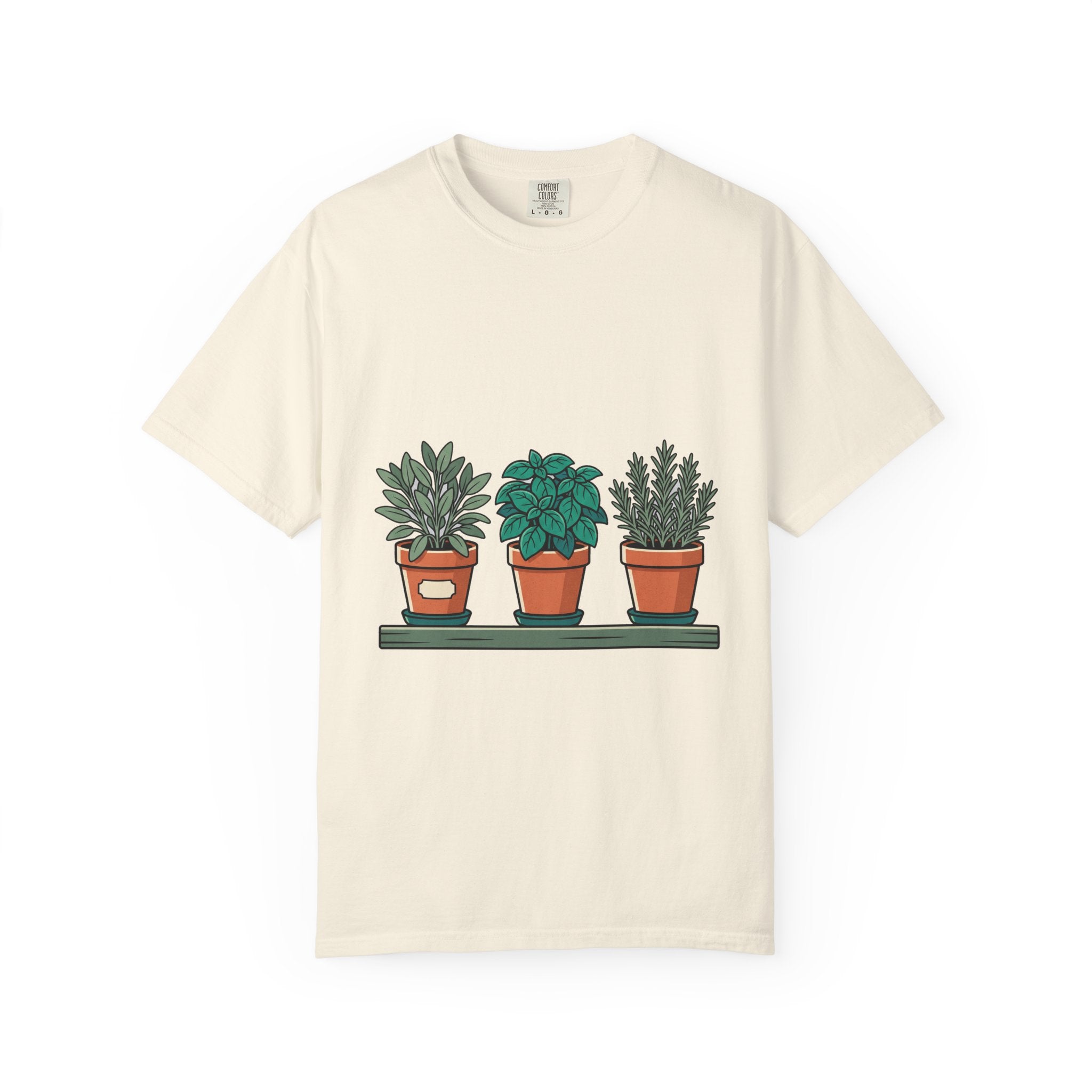 Cottage Window Herbs Tee