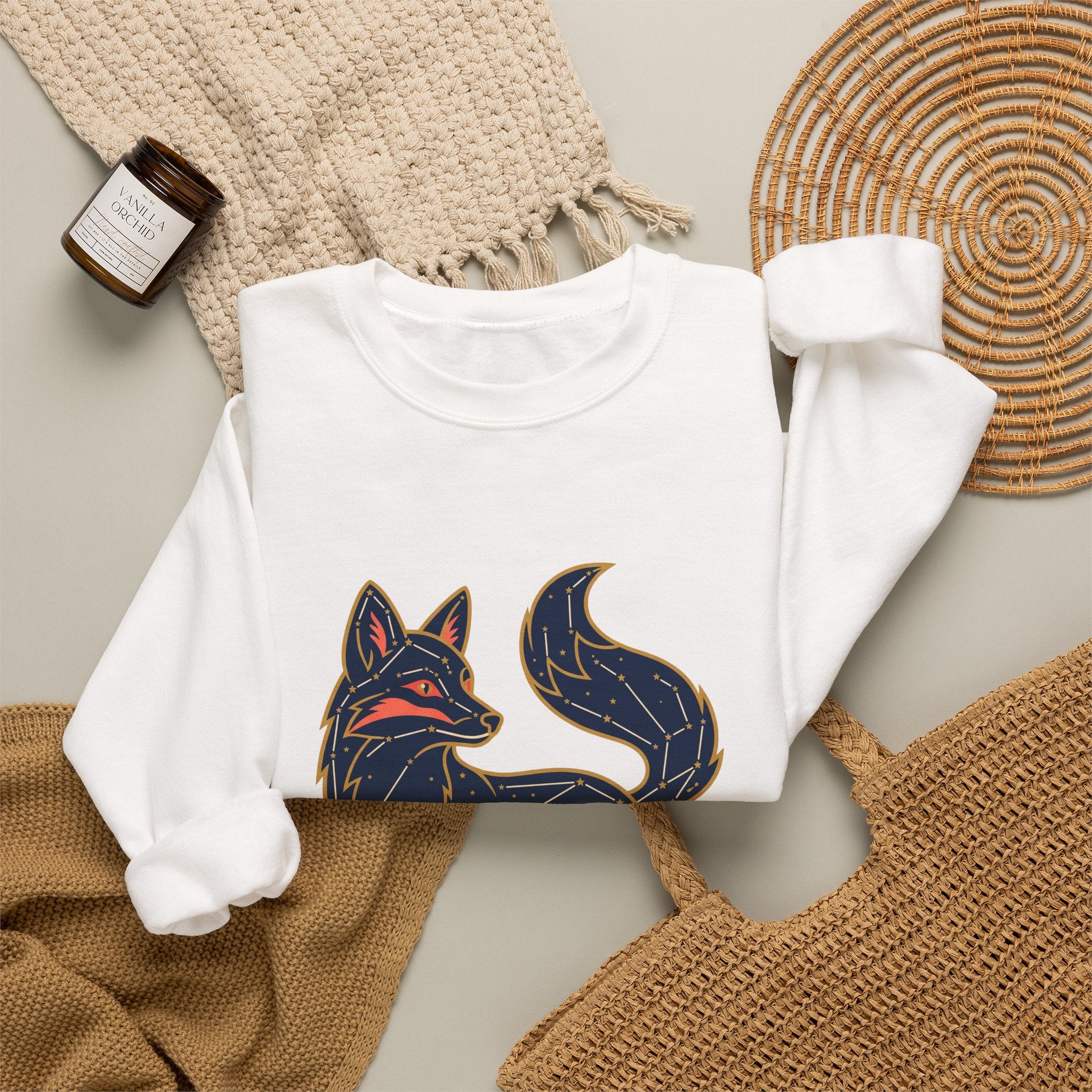 Constellation Fox Crewneck