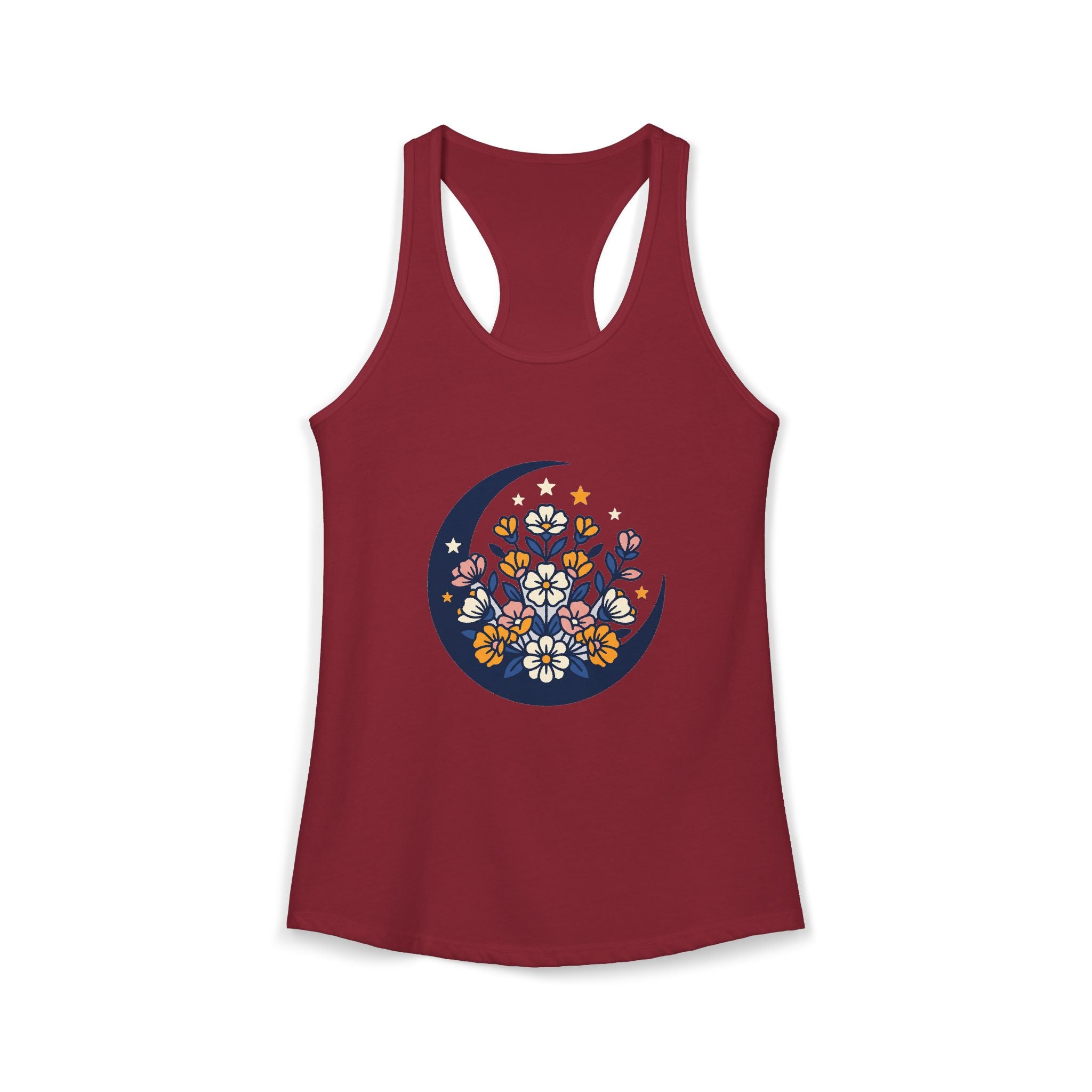 Moonflower Crescent Tank Top