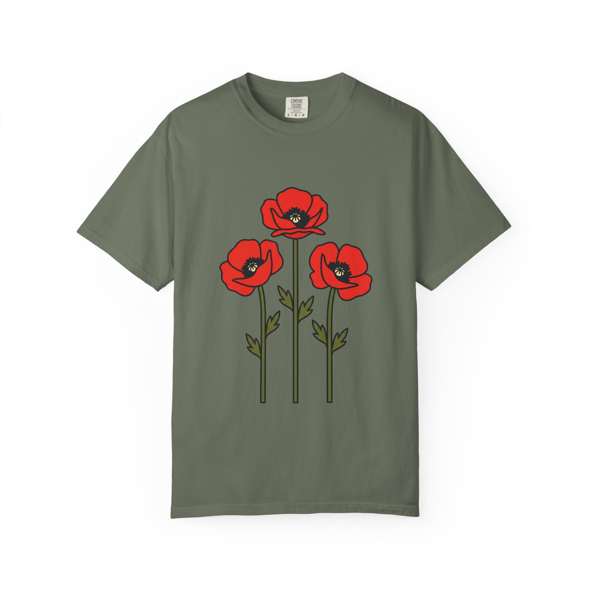 Bold Poppy Trio Tee