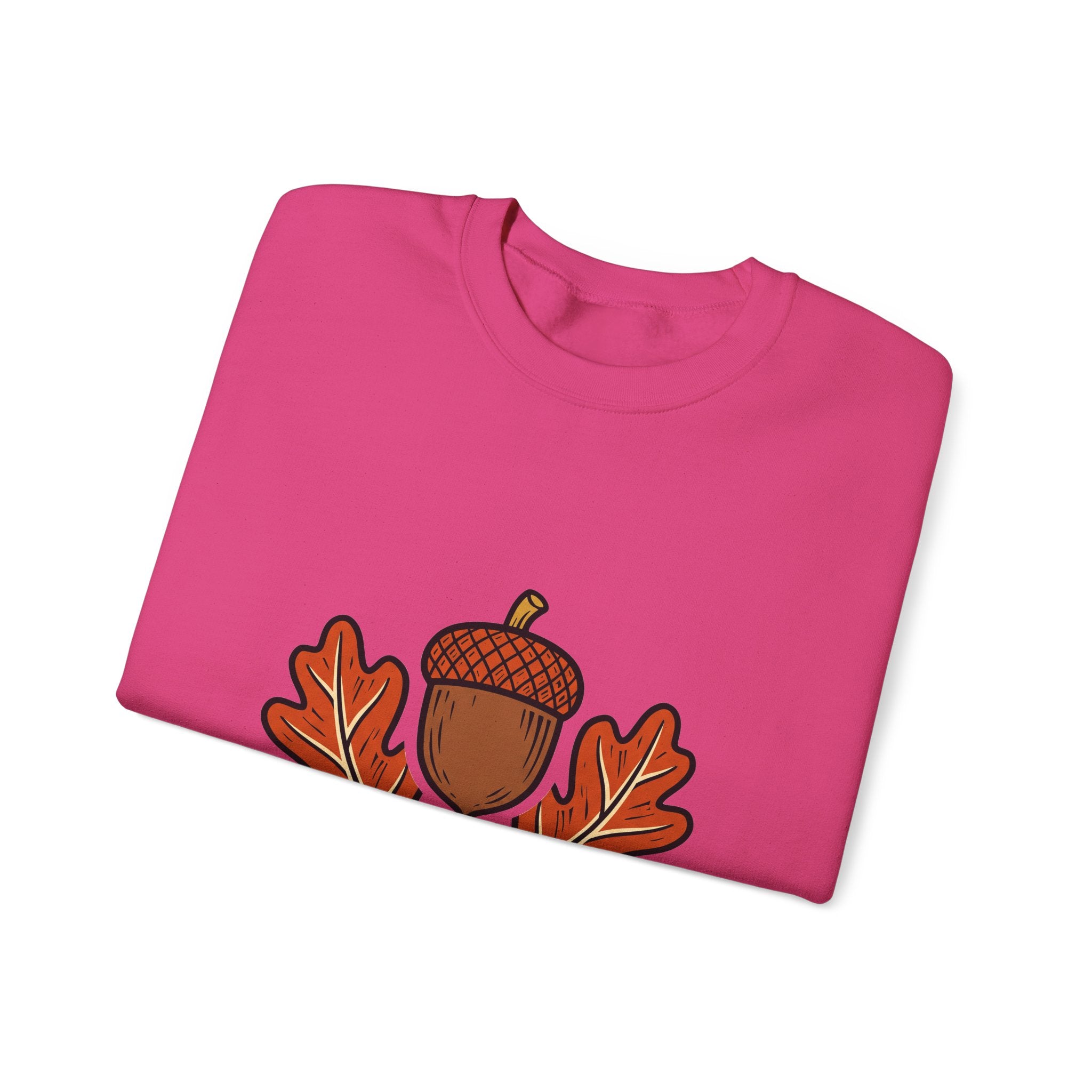 Acorn and Oak Leaf Crewneck