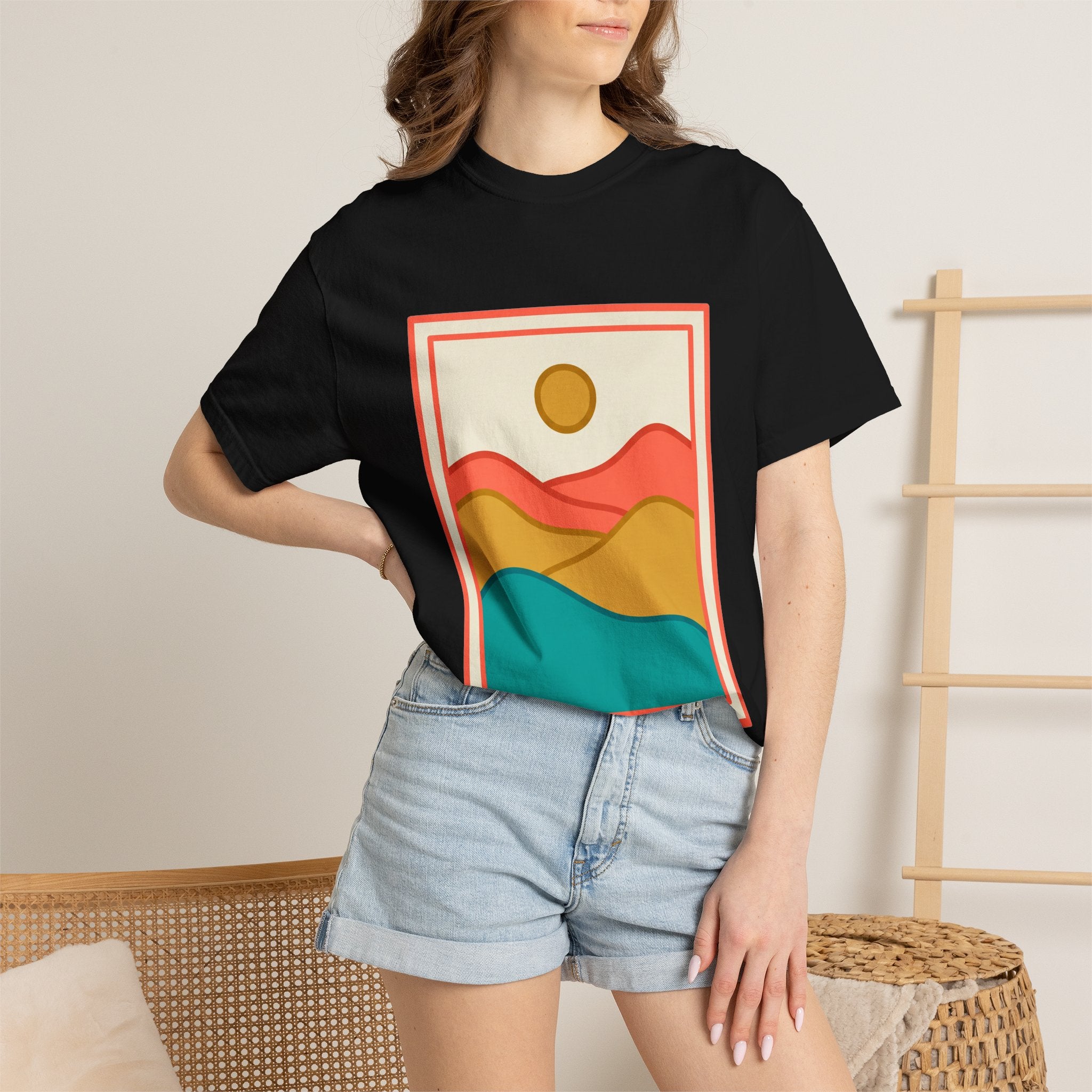 Layered Hills Line Tee