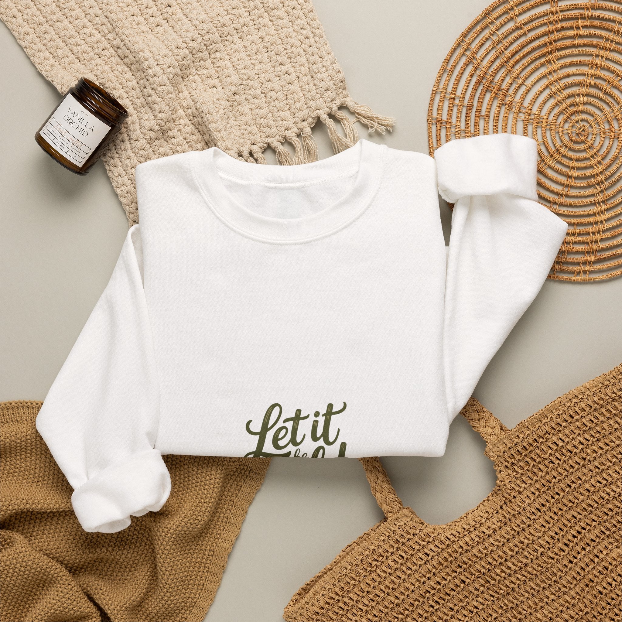 Let It Be Wild Crewneck