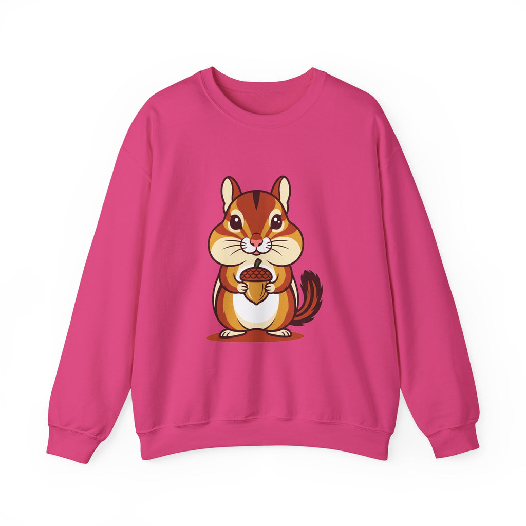 Chipmunk with Acorn Crewneck
